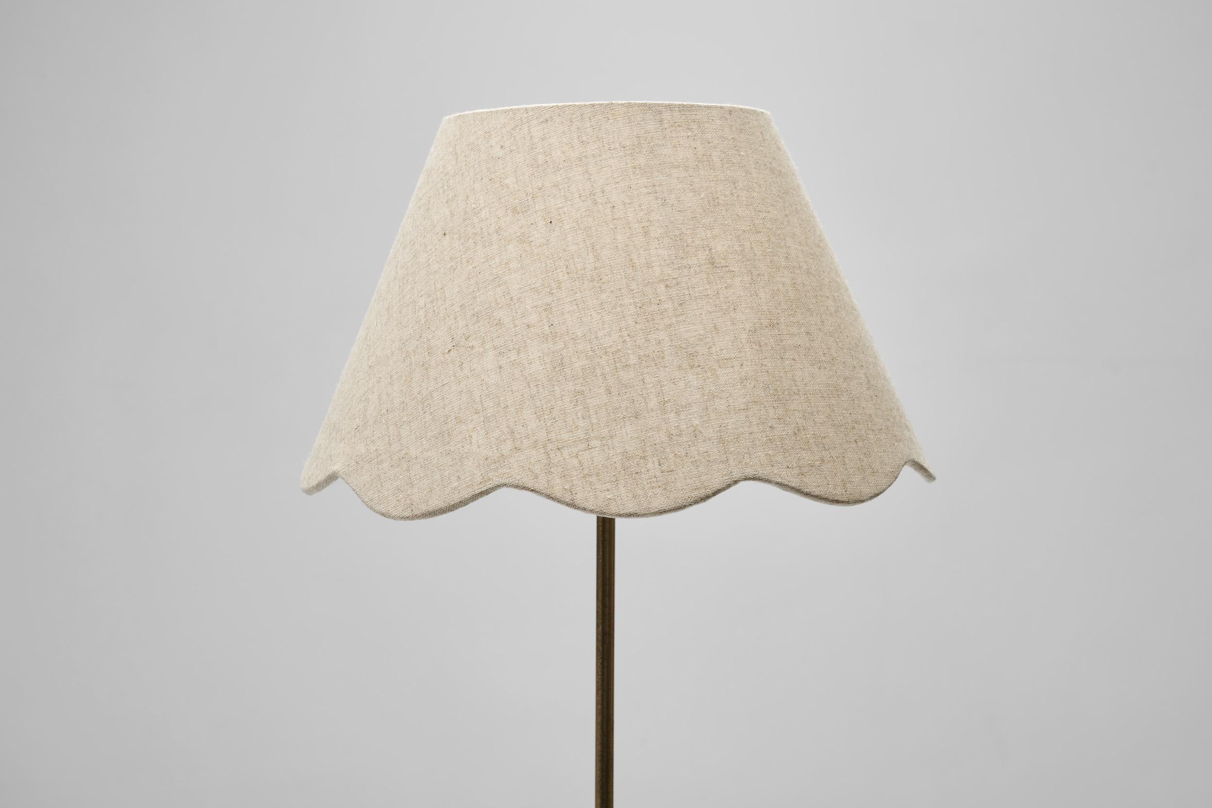 Lampadaire en laiton modèle 