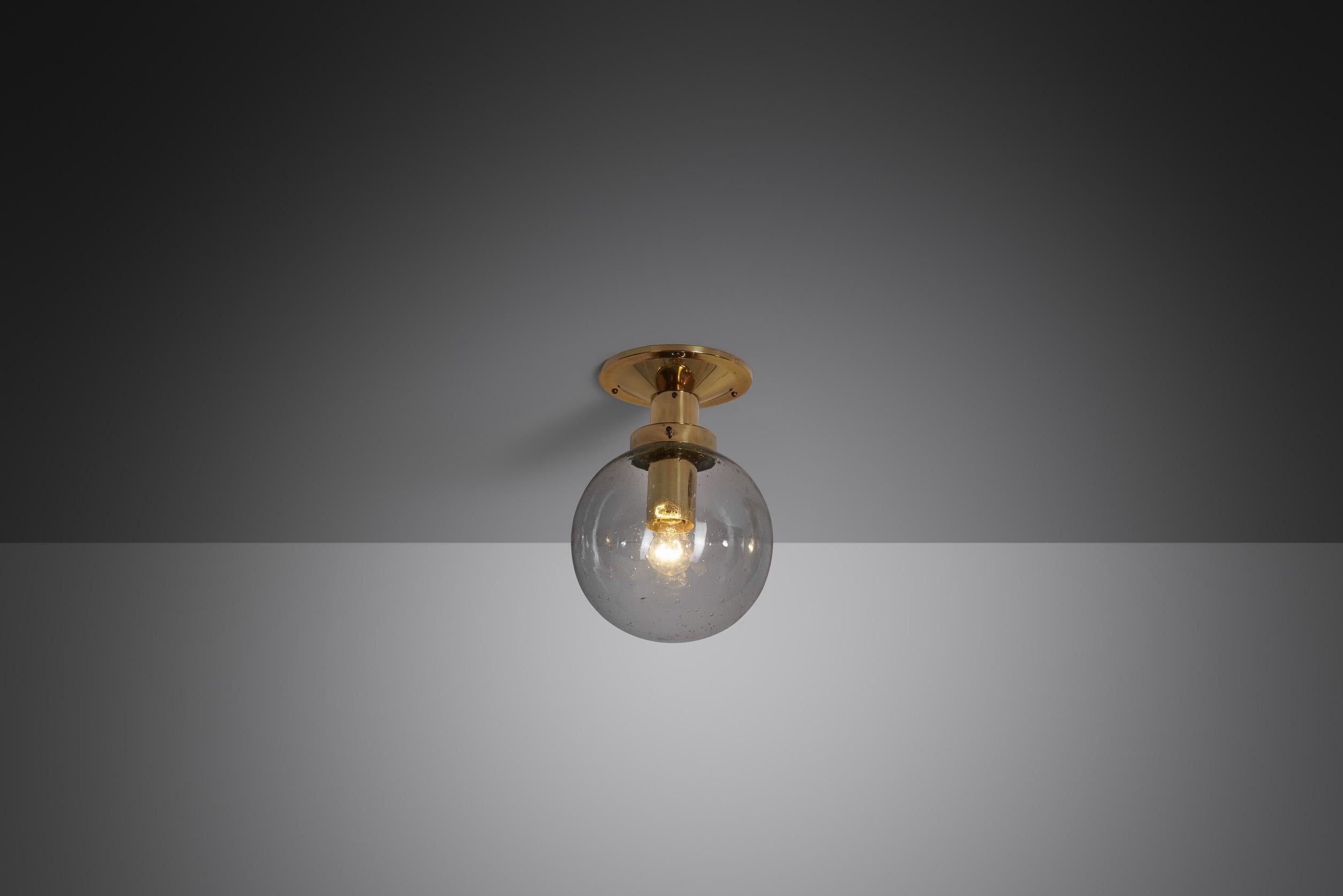 Metà XX secolo Lampada da soffitto Hans-Agne Jakobsson modello 