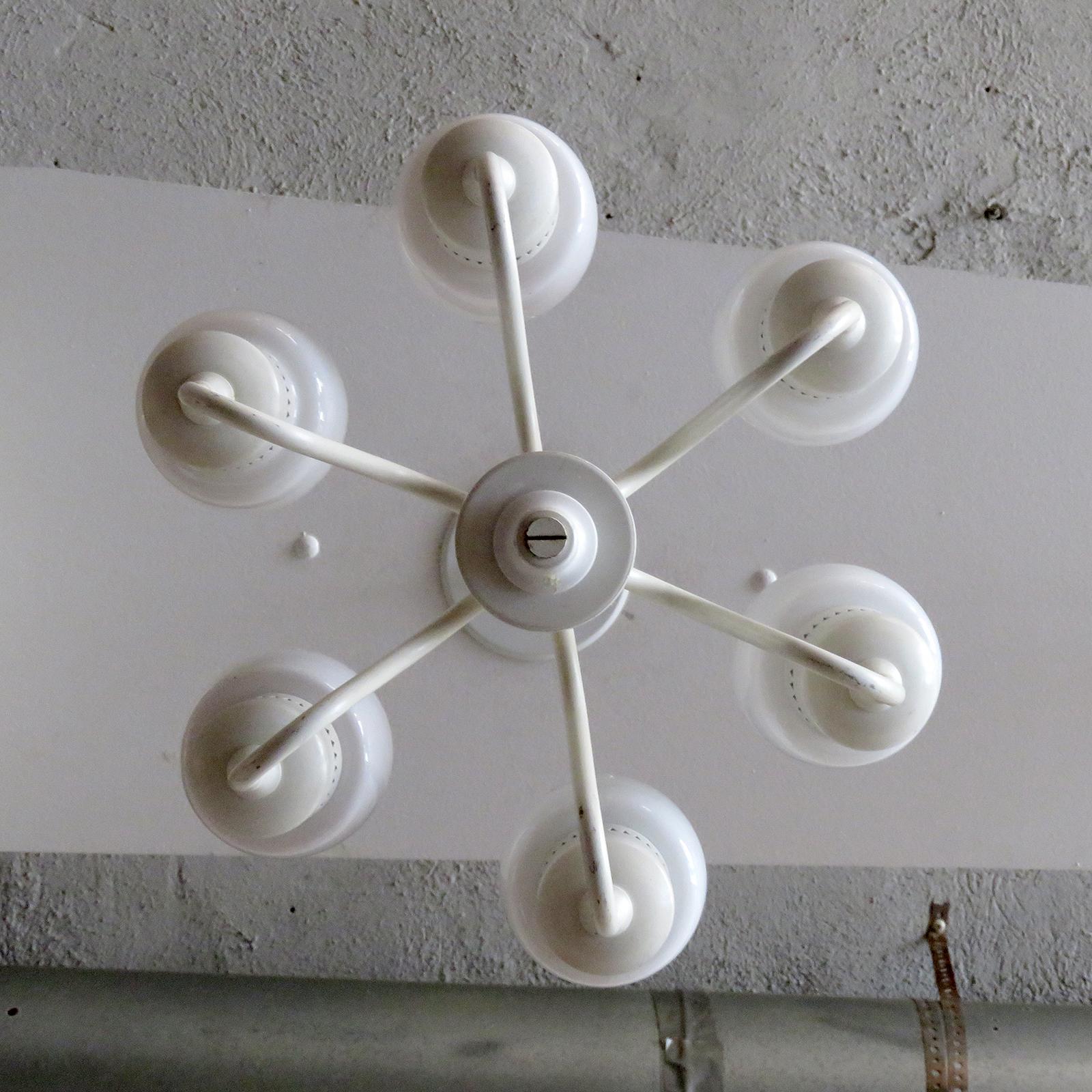 Smaltato Lampada a sospensione Hans-Agne Jakobsson Model T-526, 1960 in vendita
