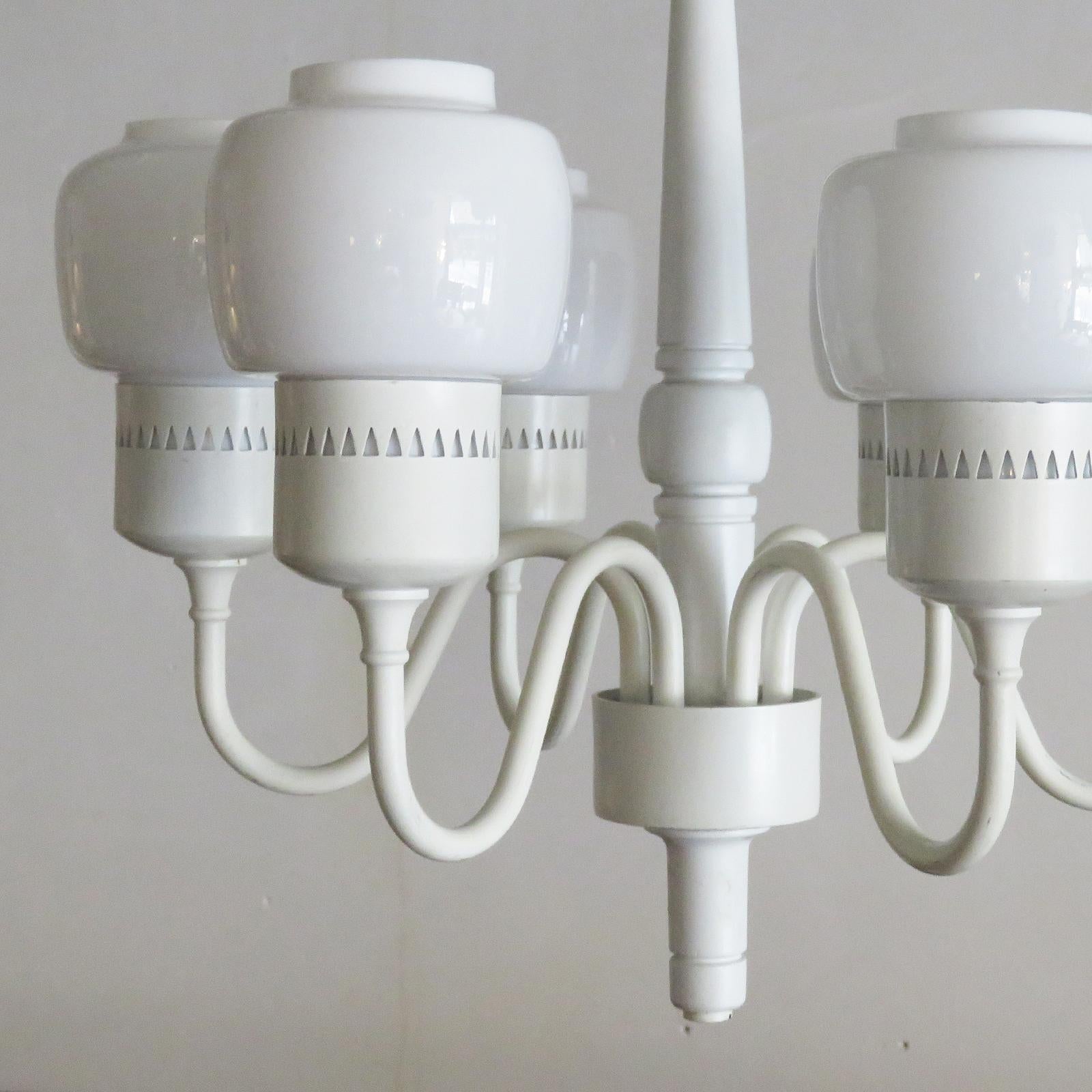 Milieu du XXe siècle Lampe à suspension Hans-Agne Jakobsson modèle T-526, 1960 en vente