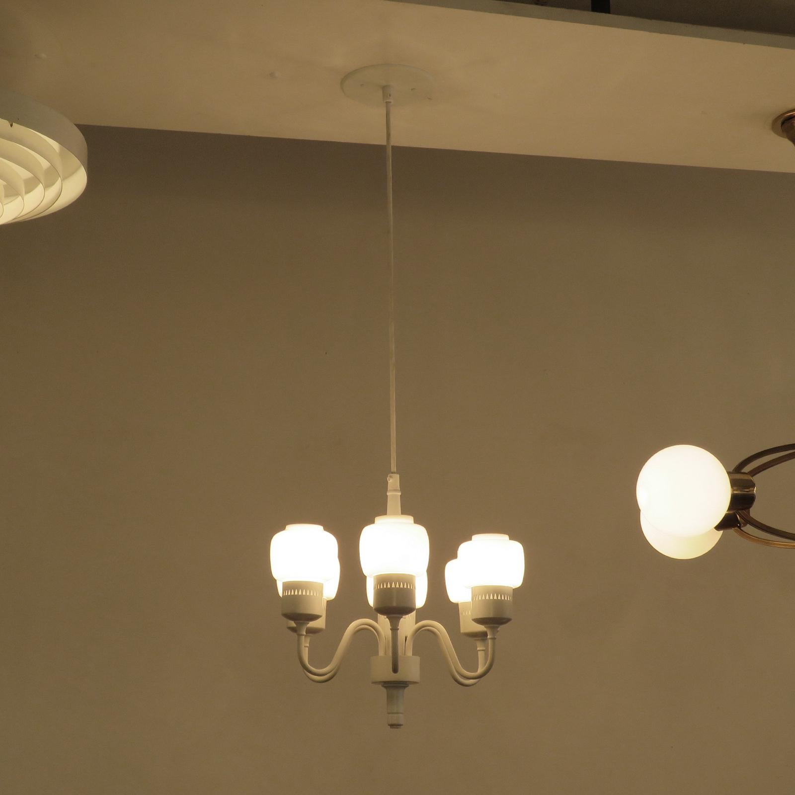 Metallo Lampada a sospensione Hans-Agne Jakobsson Model T-526, 1960 in vendita