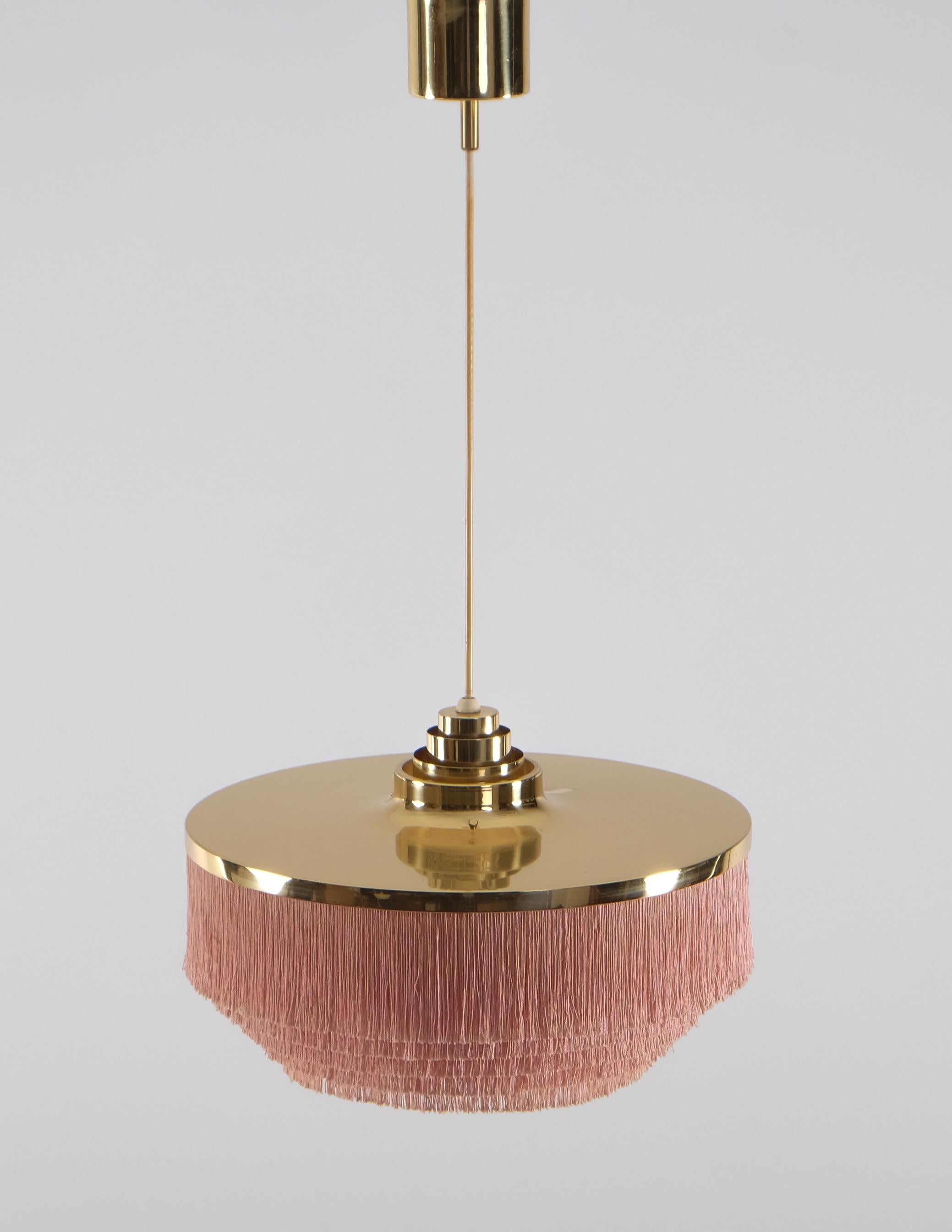 Brass Hans-Agne Jakobsson Model T603 Pendant, 1960s For Sale