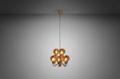 Hans-Agne Jakobsson Model "T716" Ceiling Lamp for Markaryd, Sweden, 1960s