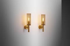 Hans-Agne Jakobsson Model "V169/1" Wall Sconces for Markaryd, Sweden 1960s