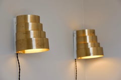 Hans Agne Jakobsson model V312 in brass circa 1960, Sweden.