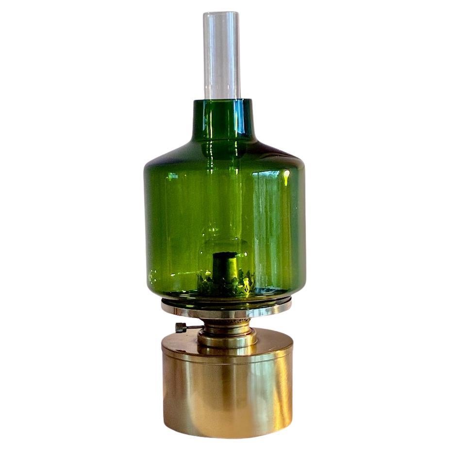 Hans Agne Jakobsson Oil Lamp Markaryd Sweden, 1950s Typ L47