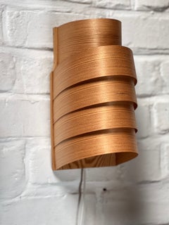 Hans-Agne Jakobsson par de raras Lámparas de pared de pino Mediados de siglo 1960 Suecia