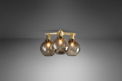 Hans-Agne Jakobsson "Pastoral 376-3" Ceiling Light, Sweden 1960s