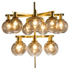 Hans-Agne Jakobsson ‘Pastoral’ Chandelier with Glass Spheres