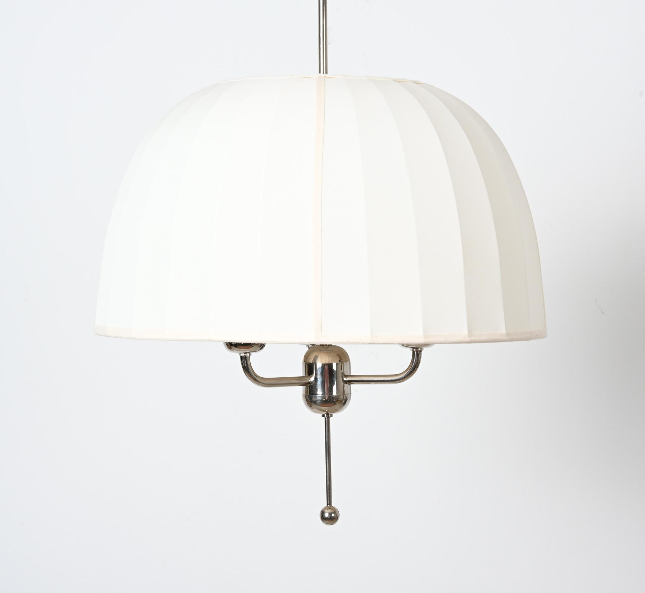 Scandinavo moderno Ciondolo Hans-Agne Jakobsson 'Caroline' modello T549/3 Cromato in vendita