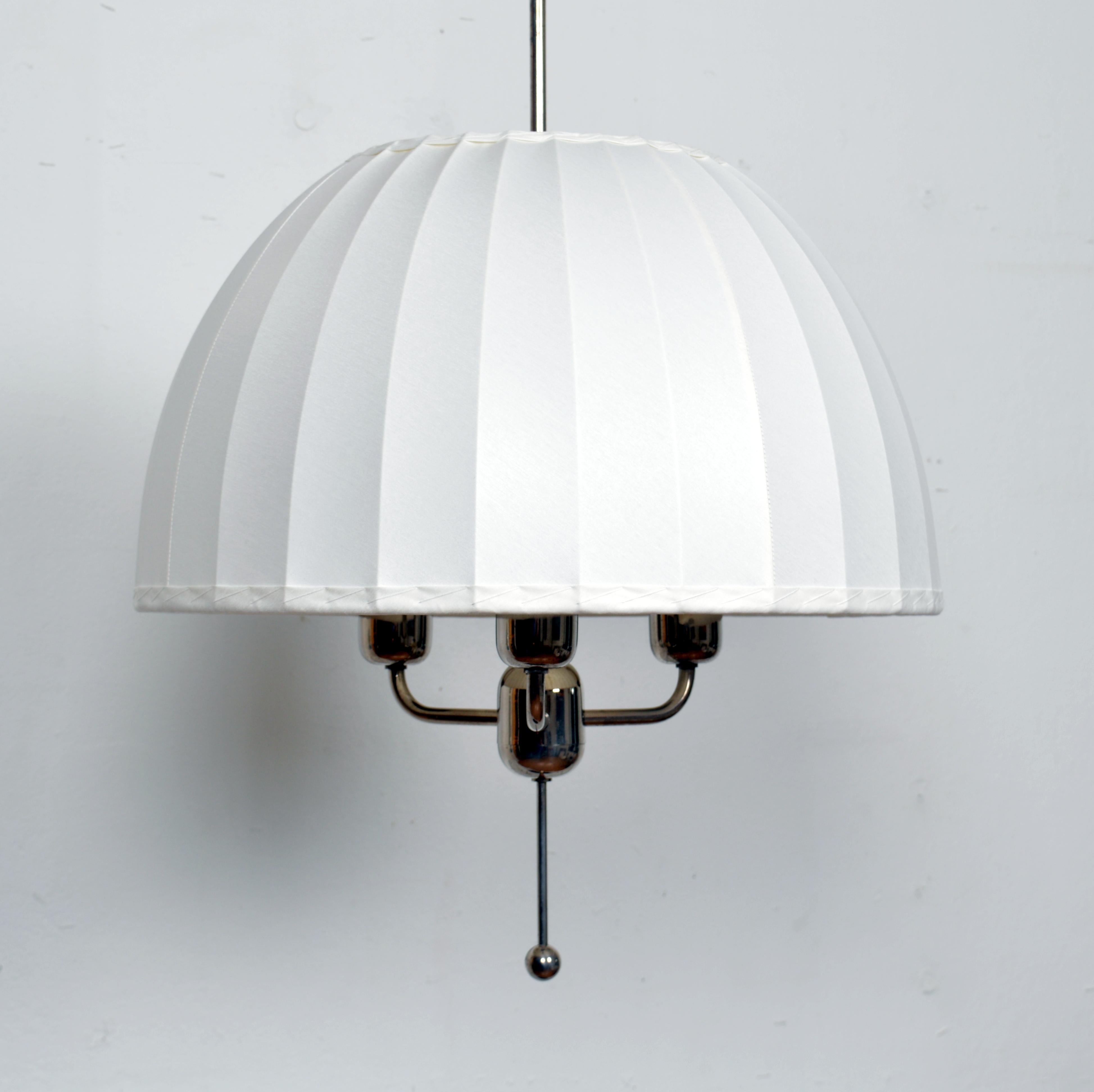 Scandinavian Modern Hans-Agne Jakobsson Pendant / Ceiling Lamp ”Carolin” T549 Markaryd Sweden For Sale
