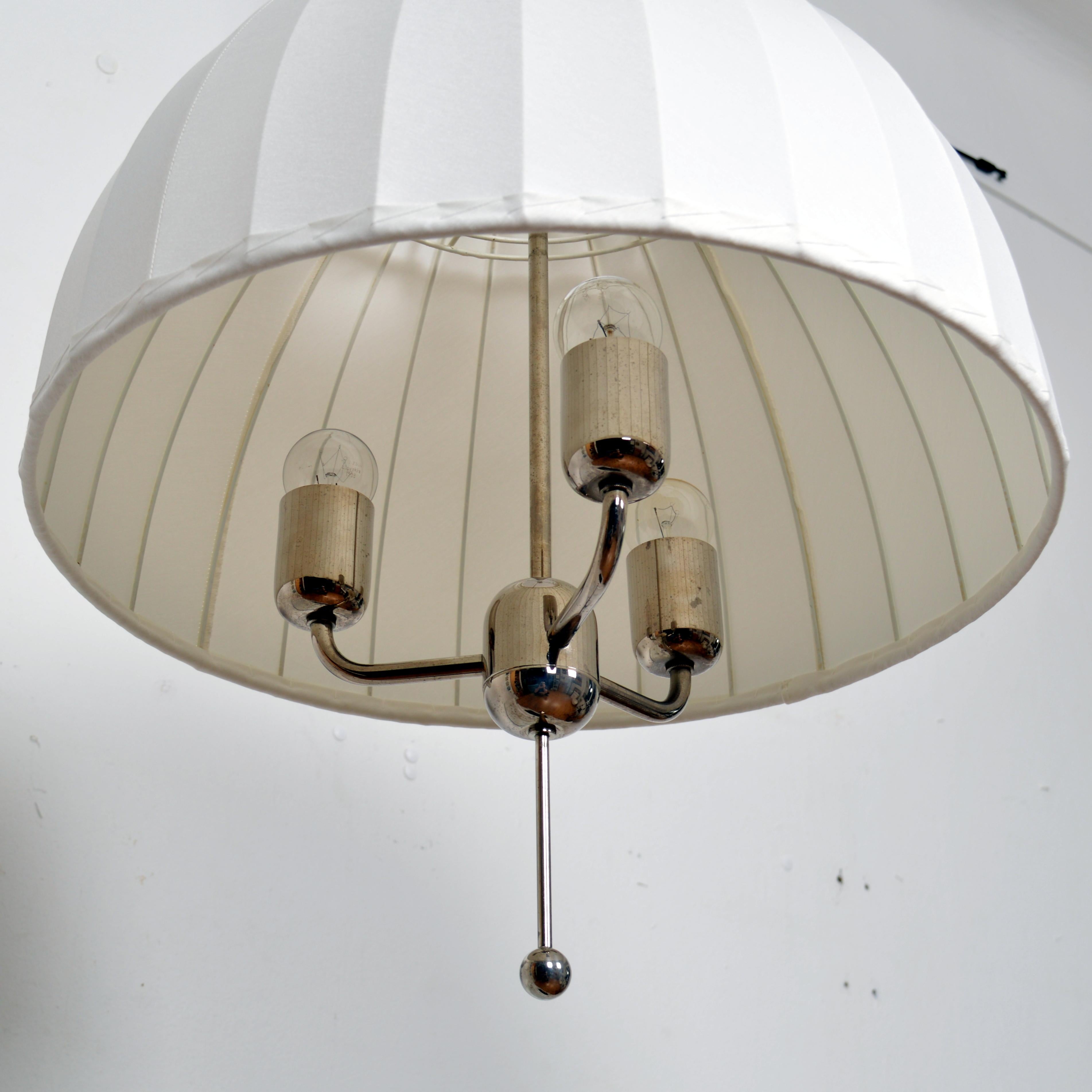 Swedish Hans-Agne Jakobsson Pendant / Ceiling Lamp ”Carolin” T549 Markaryd Sweden For Sale