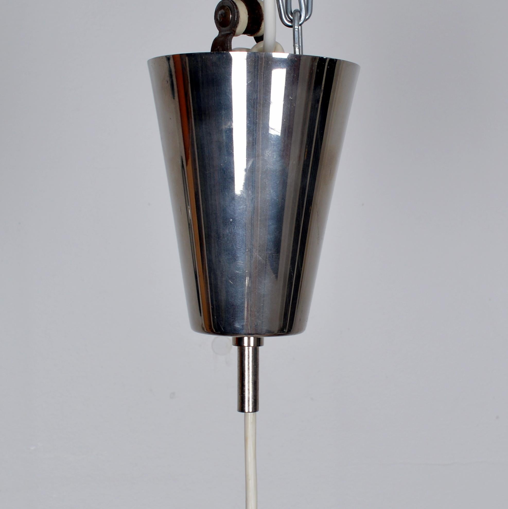 Hans-Agne Jakobsson Pendant / Ceiling Lamp ”Carolin” T549 Markaryd Sweden For Sale 1