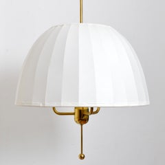 Hans-Agne Jakobsson Pendant / Chandelier ”Carolin” Brass, Sweden