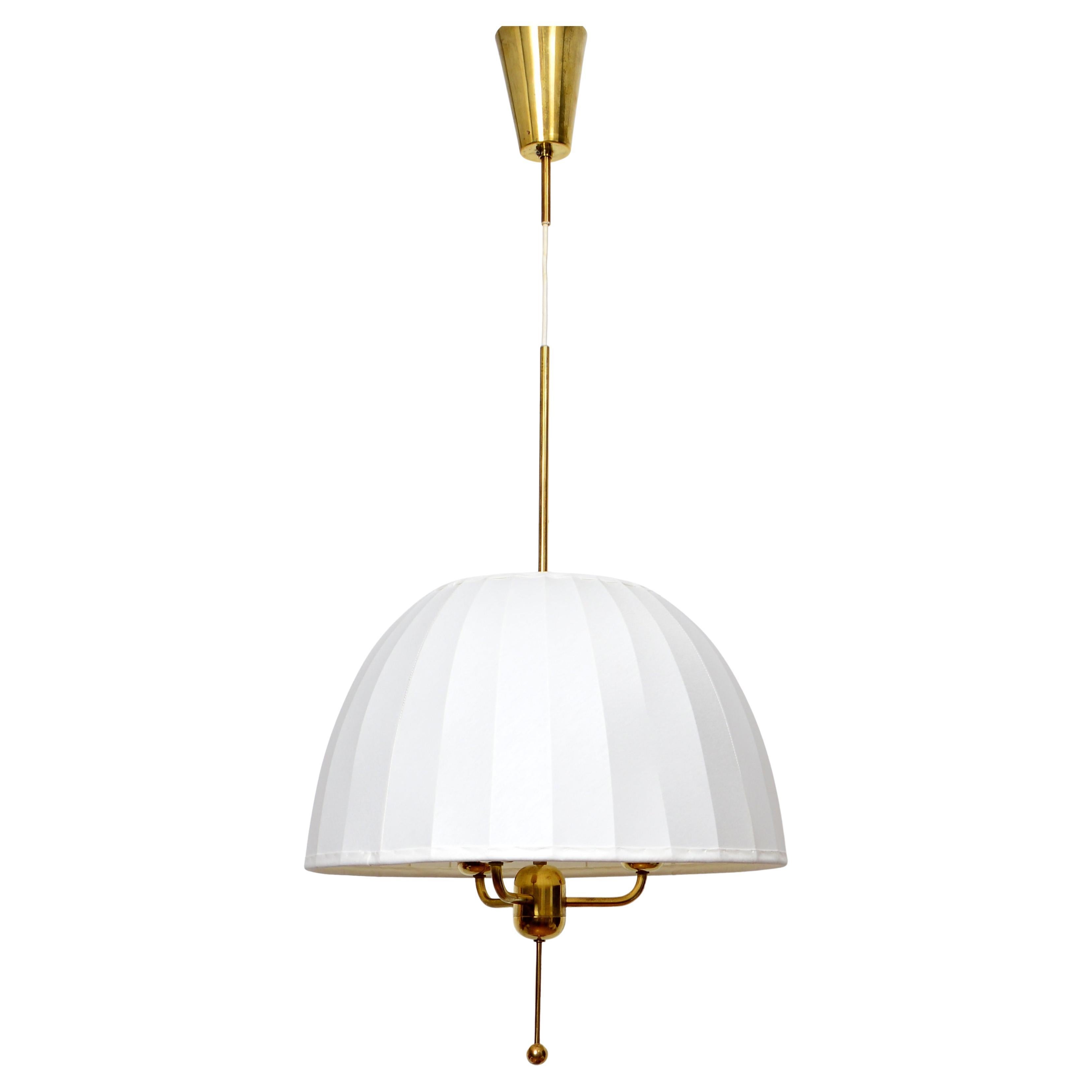 Hans-Agne Jakobsson Pendant / Chandelier ”Carolin” Brass, Sweden