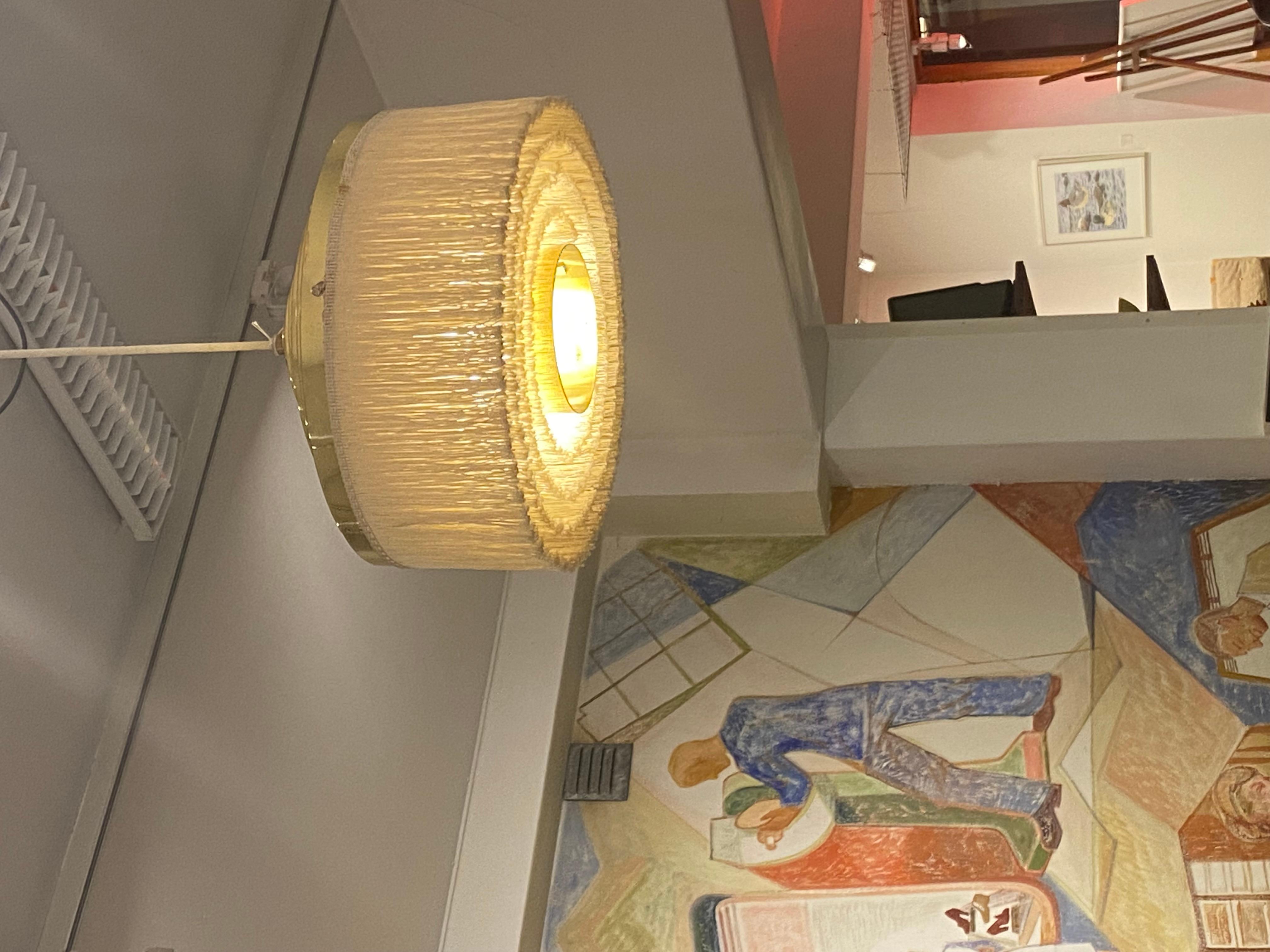 Swedish Hans-Agne Jakobsson - Pendant fringe lamp