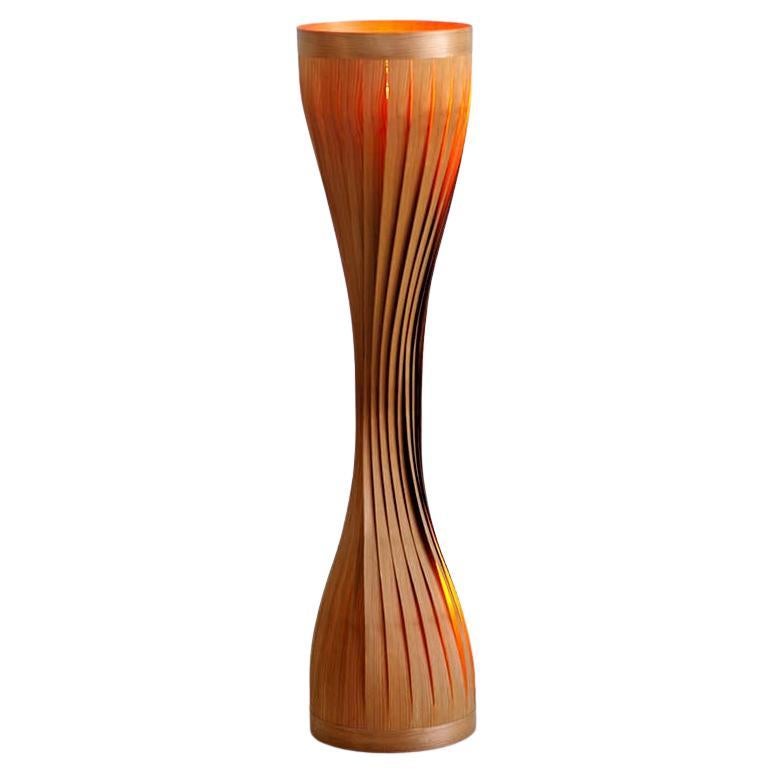 Hans Agne Jakobsson, Stehlampe aus Kiefernholz, Schweden 1960