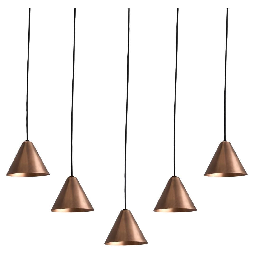 Hans-Agne Jakobsson Polished Copper 'Mini-Tratten' Pendant