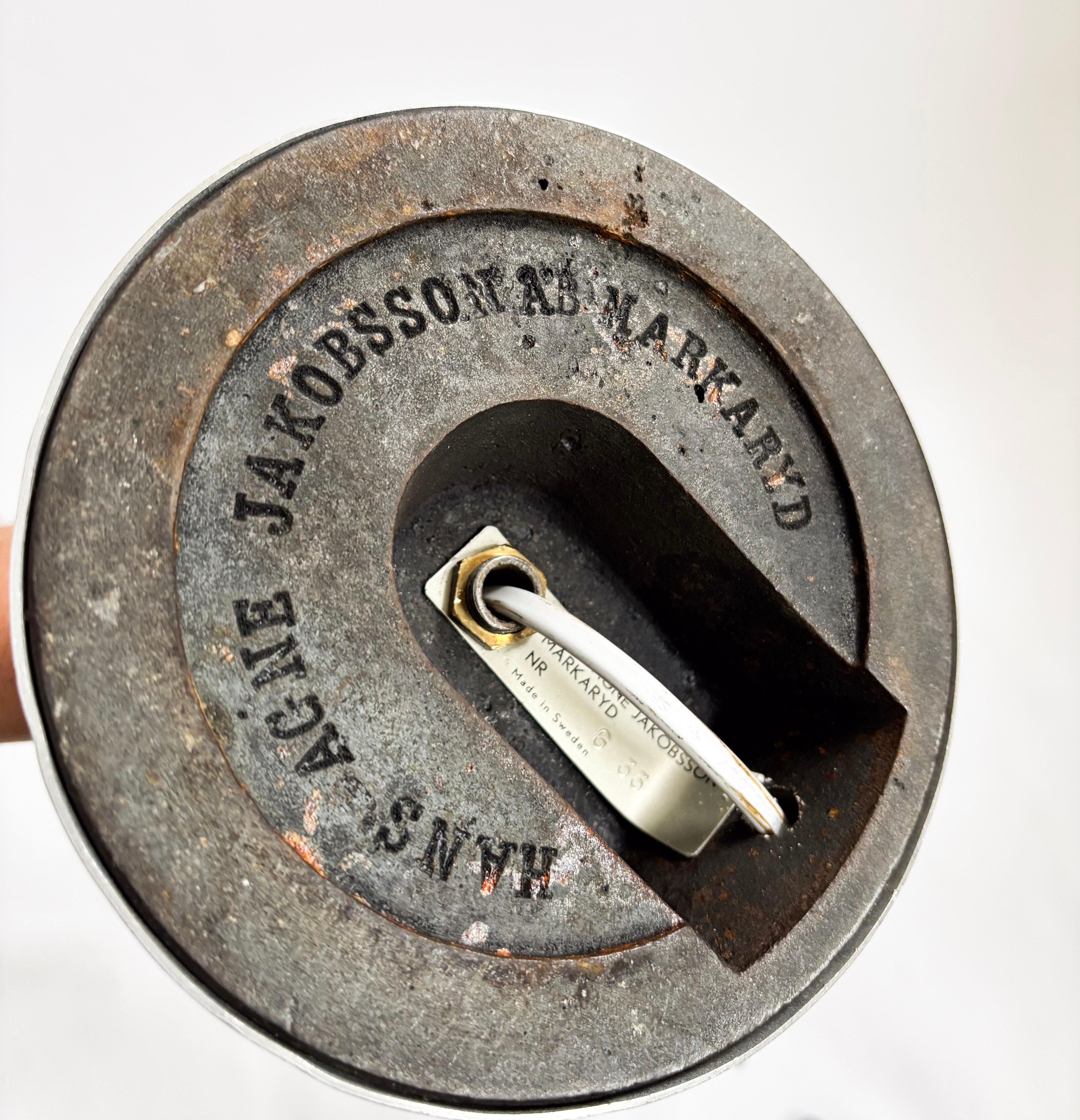 Rara lámpara de pie G33 de Hans-Agne Jakobsson circa 1960 en venta 5