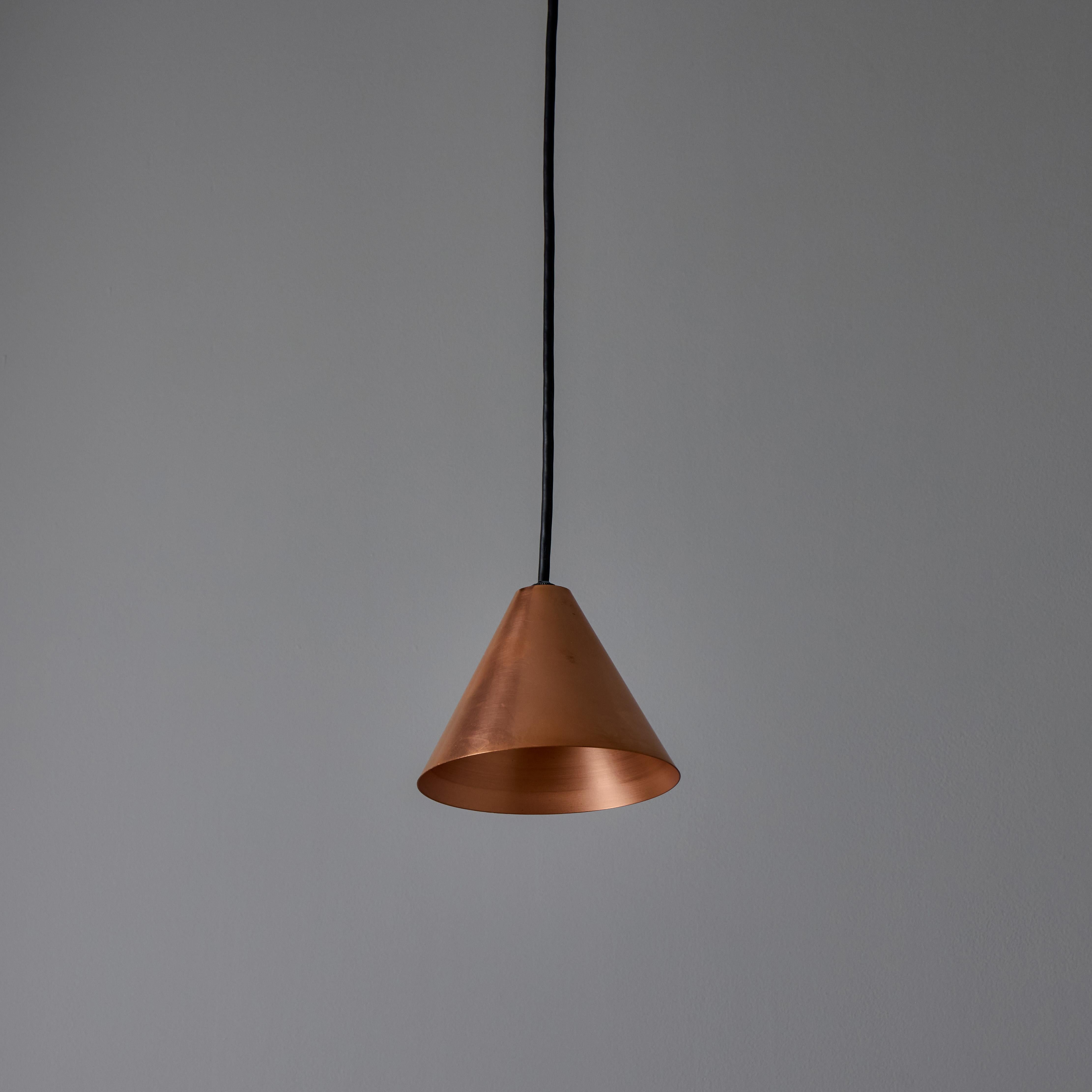Hans-Agne Jakobsson Raw Copper 'Mini-Tratten' Outdoor Pendant For Sale 4