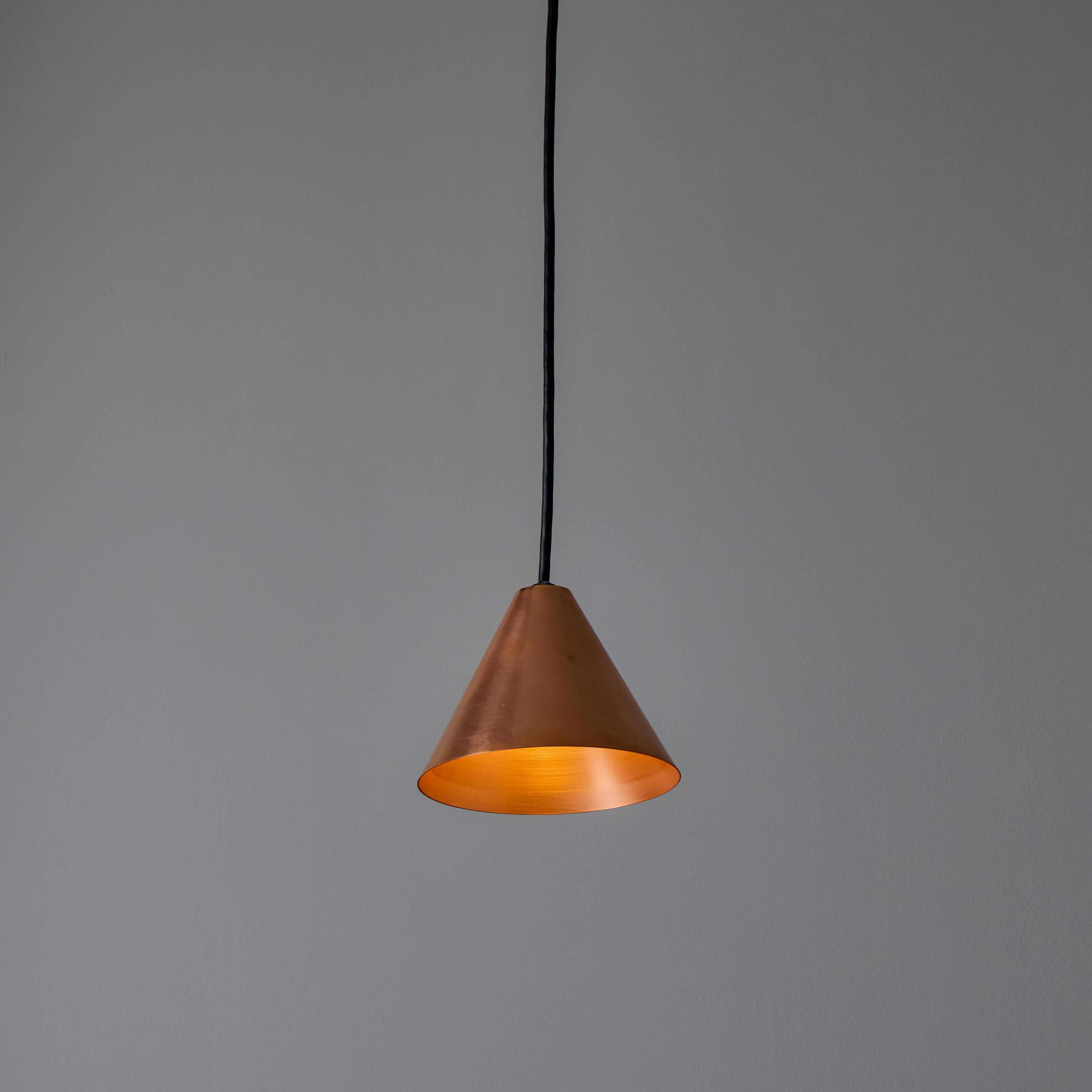 Hans-Agne Jakobsson Raw Copper 'Mini-Tratten' Outdoor Pendant For Sale 5
