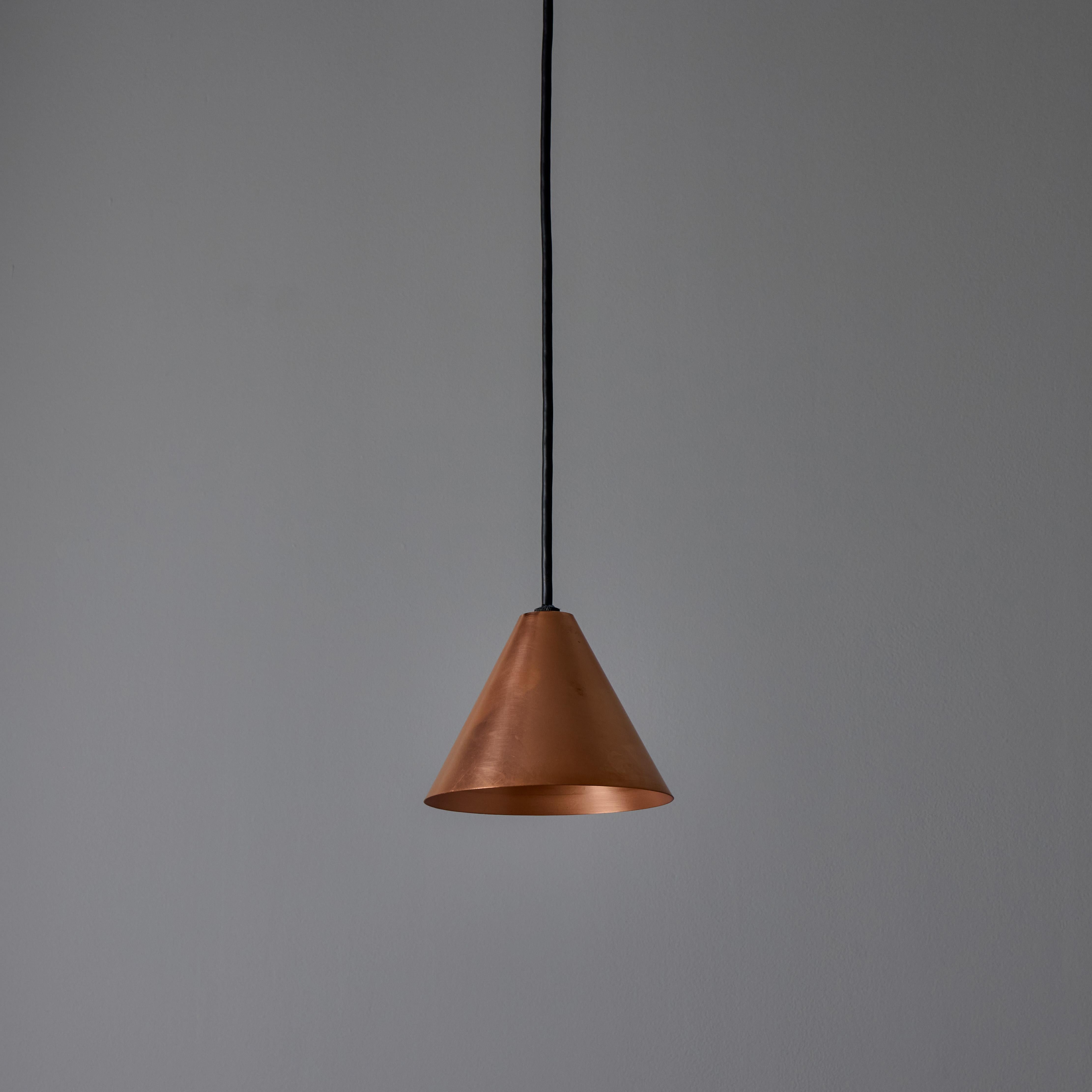 Hans-Agne Jakobsson Raw Copper 'Mini-Tratten' Outdoor Pendant For Sale 6