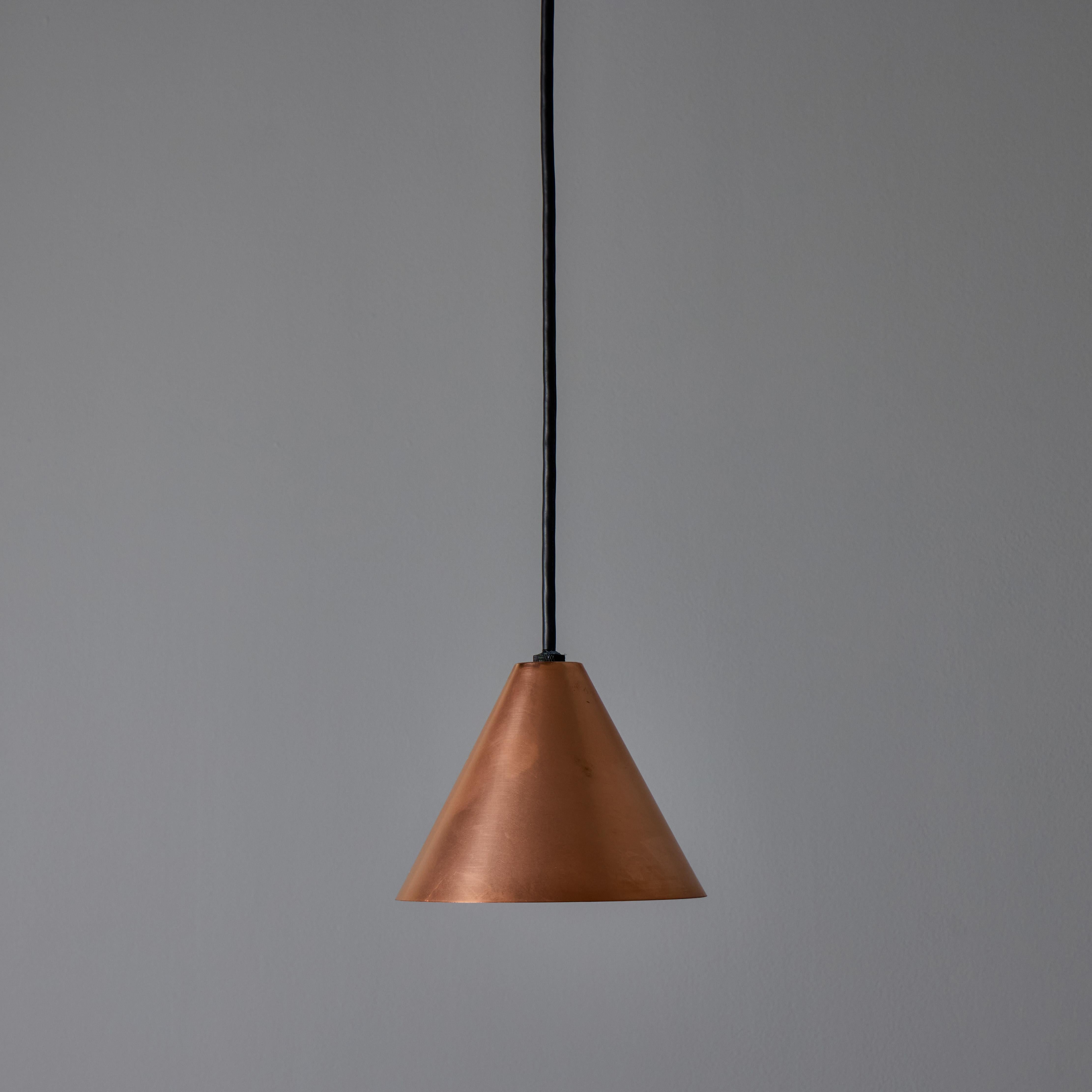 Hans-Agne Jakobsson Raw Copper 'Mini-Tratten' Outdoor Pendant For Sale 7