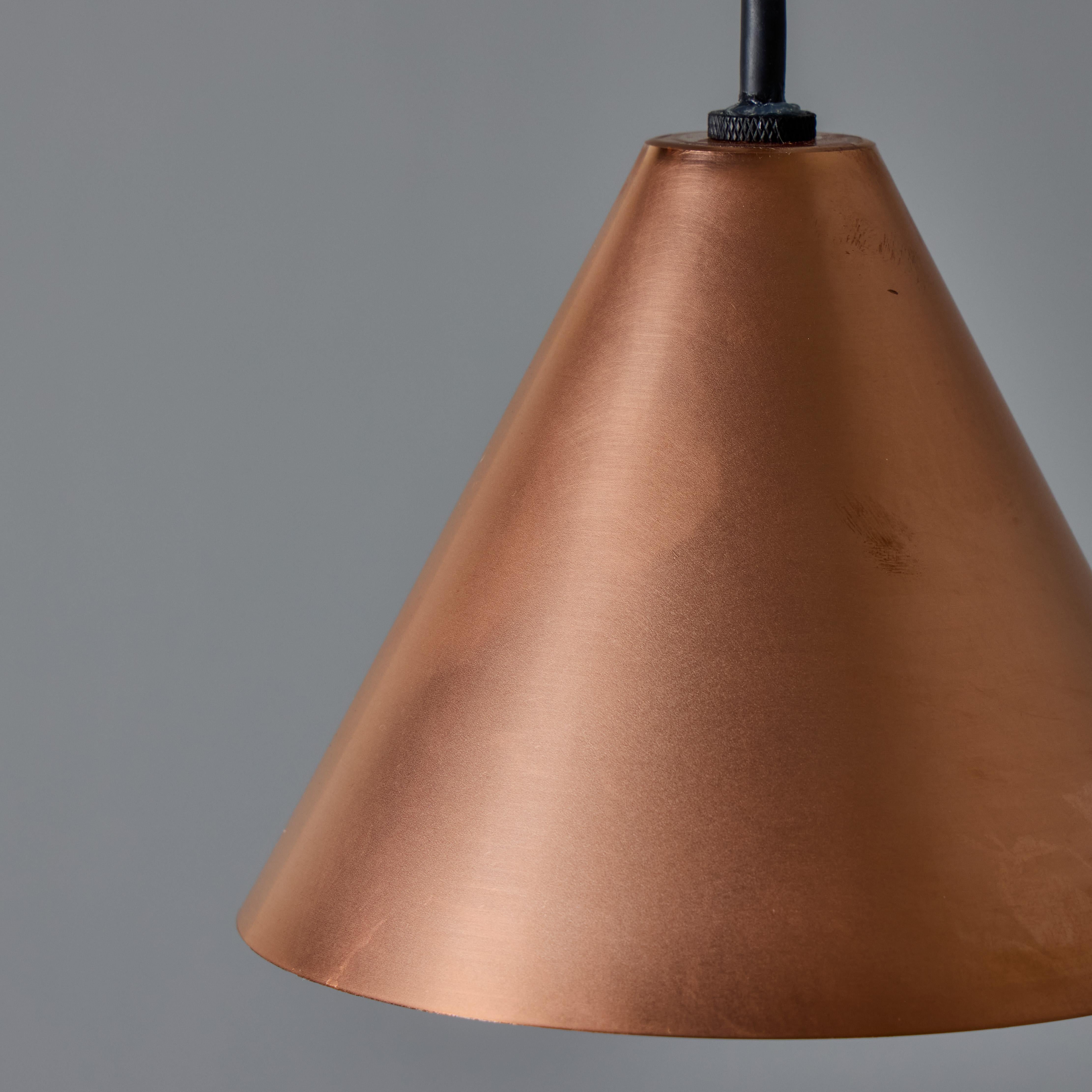 Hans-Agne Jakobsson Raw Copper 'Mini-Tratten' Outdoor Pendant For Sale 10