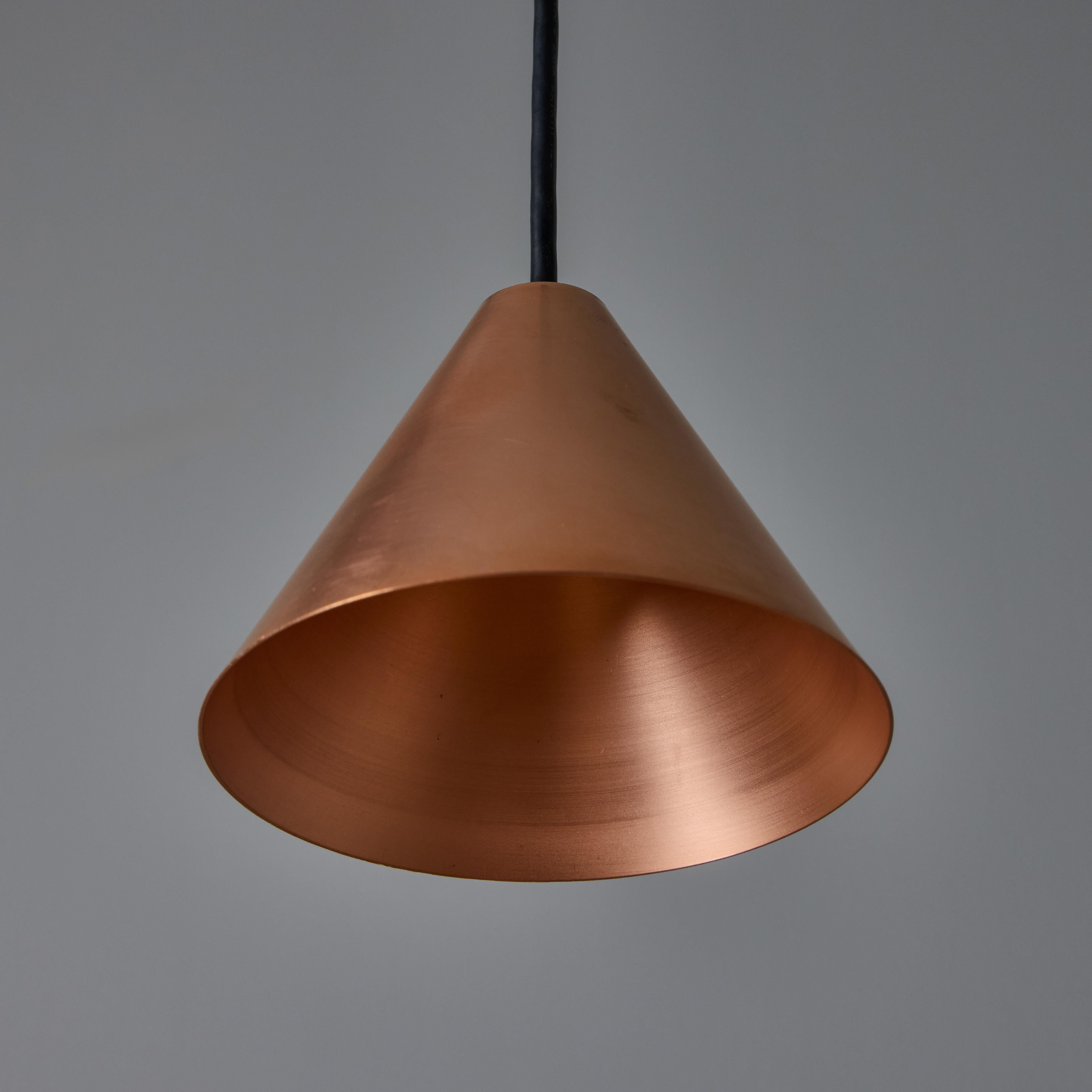 Hans-Agne Jakobsson Raw Copper 'Mini-Tratten' Outdoor Pendant For Sale 13