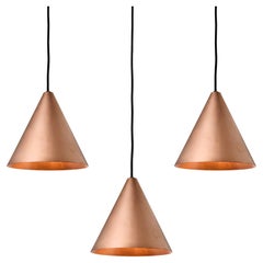 Hans-Agne Jakobsson Raw Copper 'Tratten' Pendant