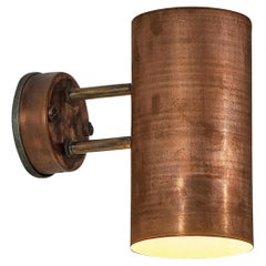 Hans-Agne Jakobsson ‘Rulle’ Wall Light in Patinated Copper