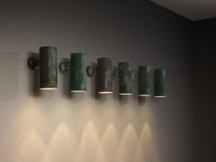 Applique da parete 'Rulle' di Hans-Agne Jakobsson in rame patinato