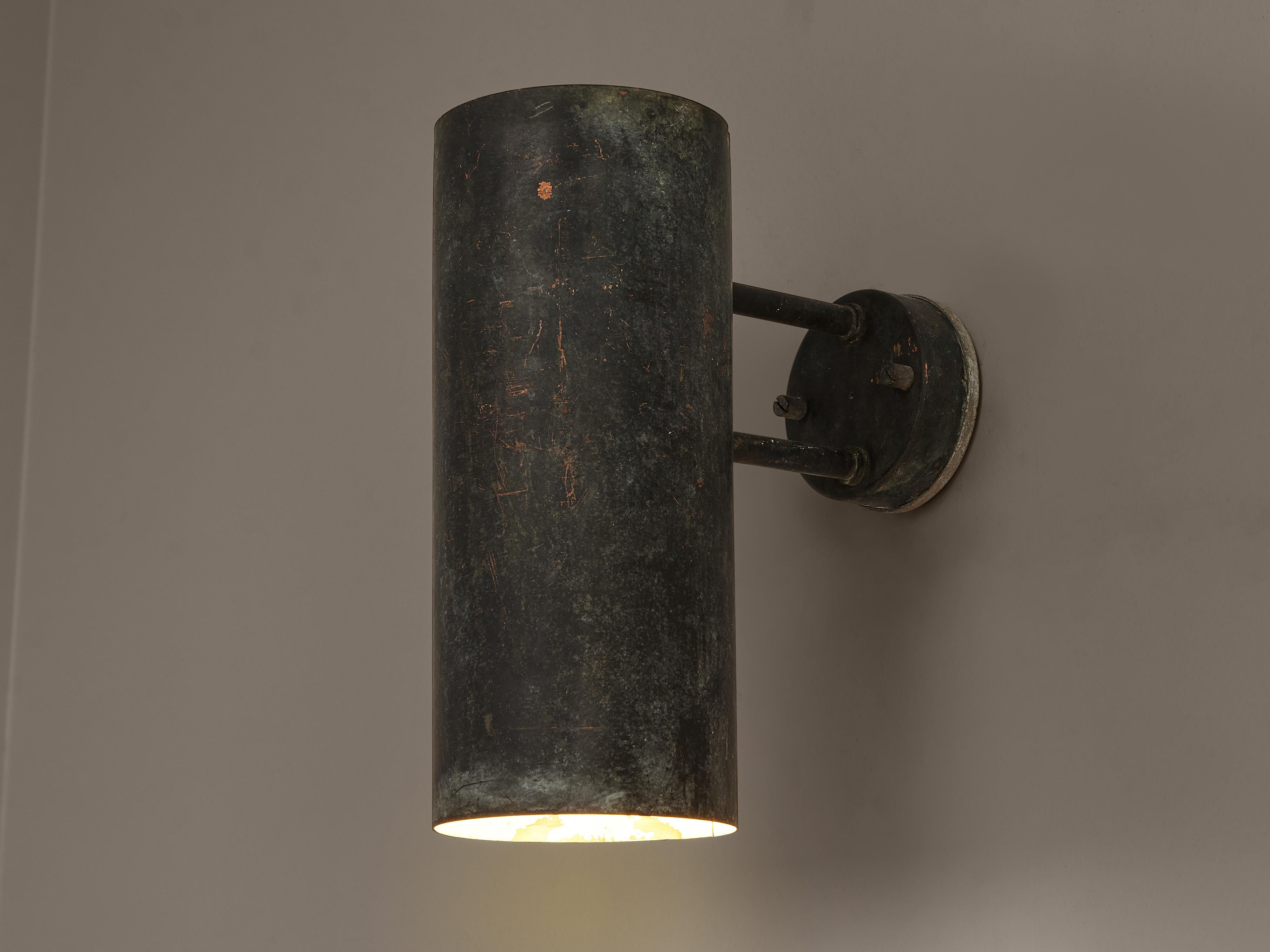 Hans-Agne Jakobsson ‘Rulle’ Wall Lights in Patinated Copper 1