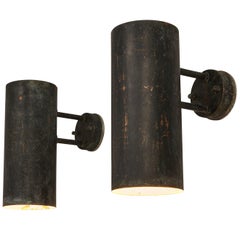 Hans-Agne Jakobsson ‘Rulle’ Wall Lights in Patinated Copper