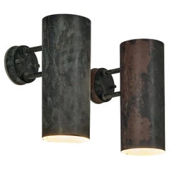 Hans-Agne Jakobsson ‘Rulle’ Wall Lights in Patinated Copper