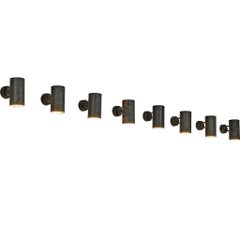 Hans-Agne Jakobsson ‘Rulle’ Wall Lights in Patinated Copper