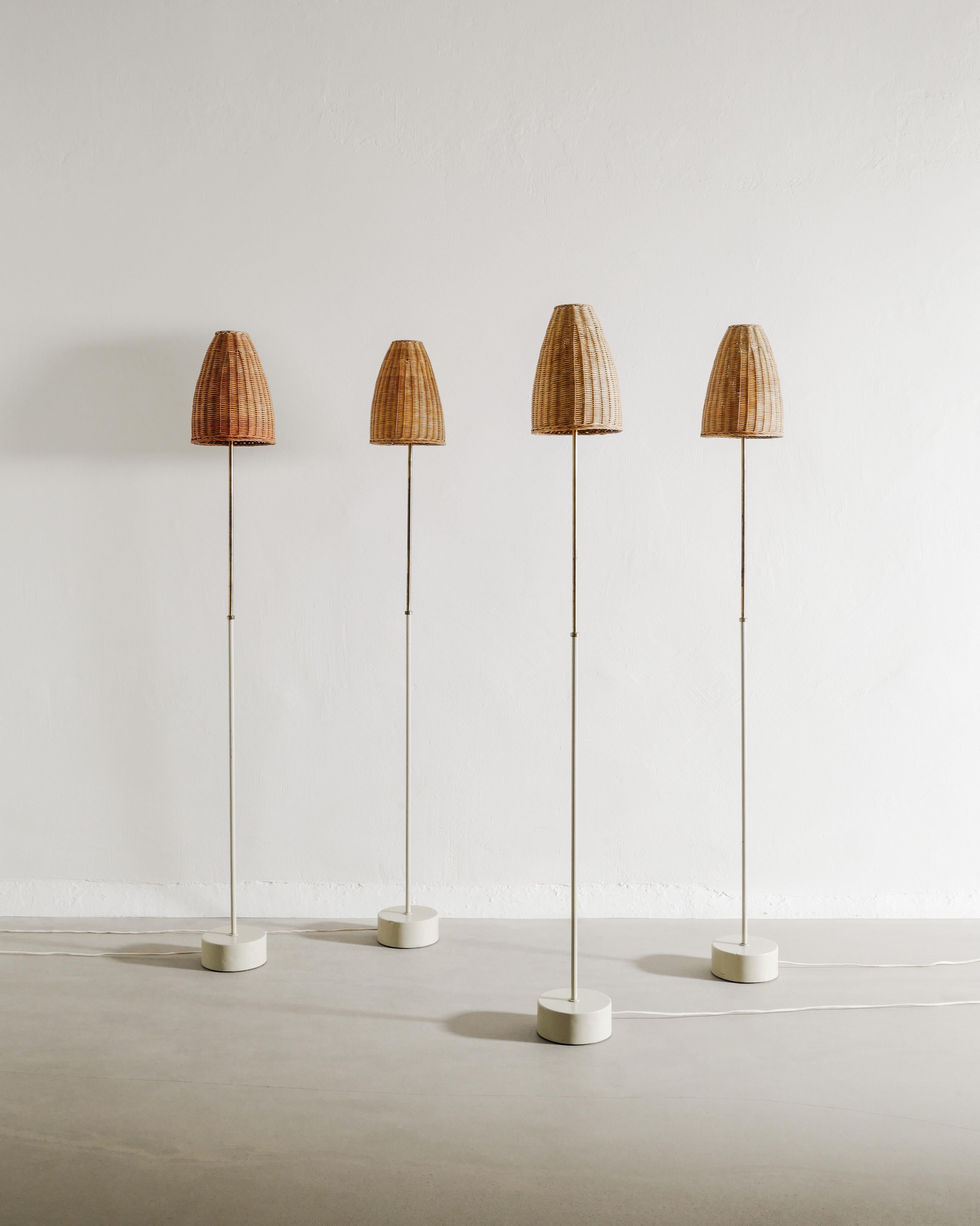Metallo Lampada da terra di Hans-Agne Jakobsson 