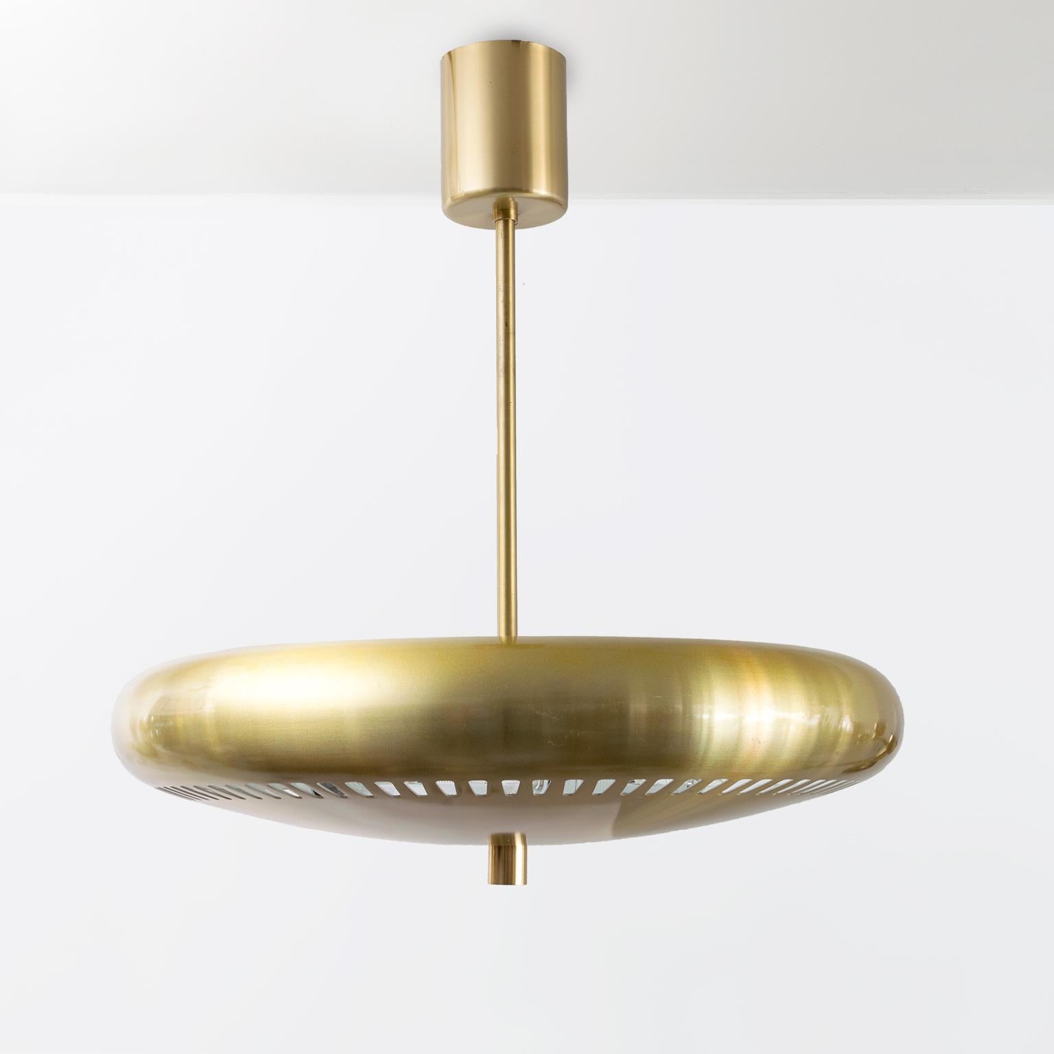 Placcato Hans-Agne Jakobsson Ciondolo a sospensione moderno scandinavo 'B' in vendita