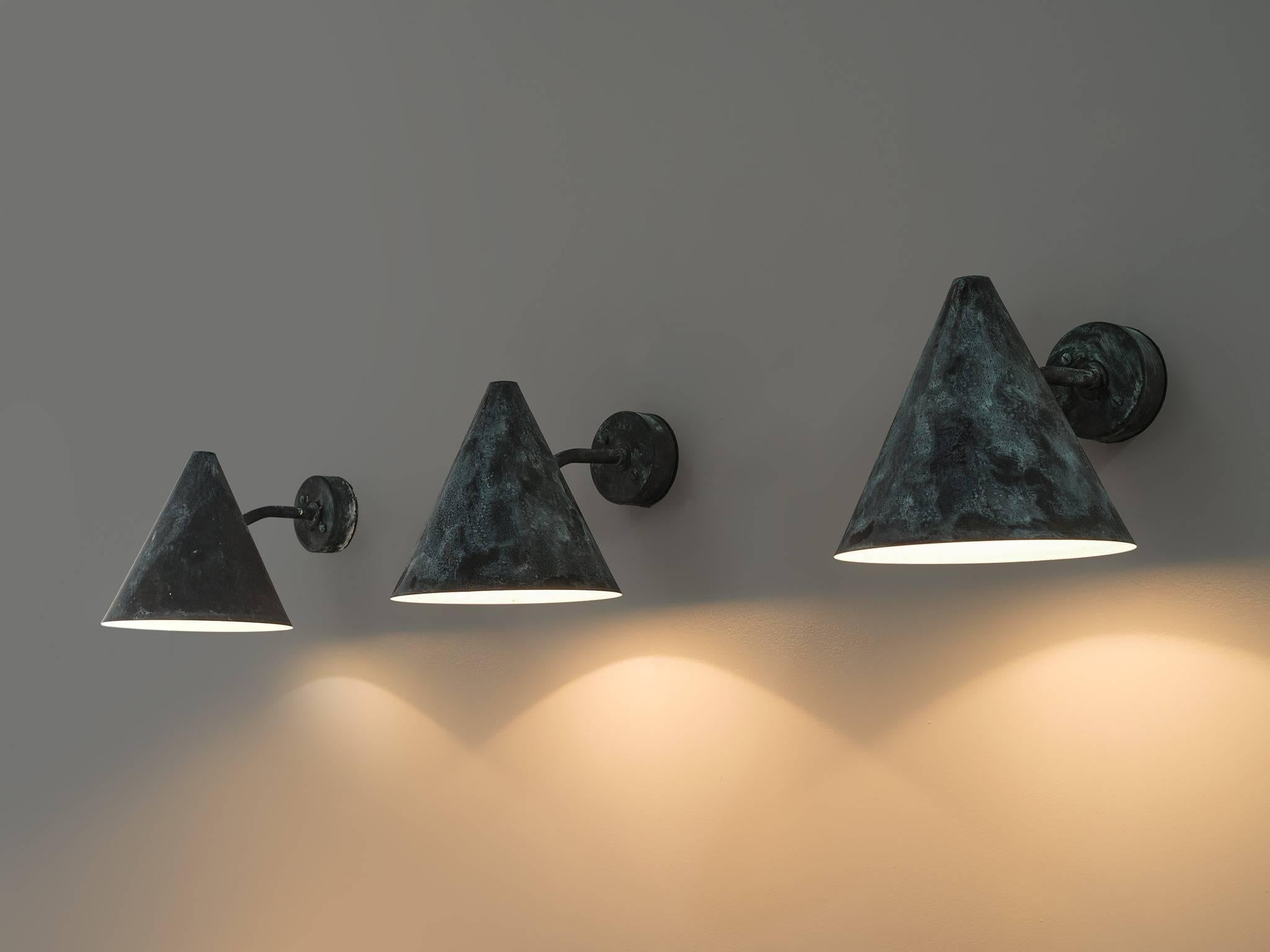 Scandinavian Modern Hans Agne Jakobsson Set of Eight Wall Lights