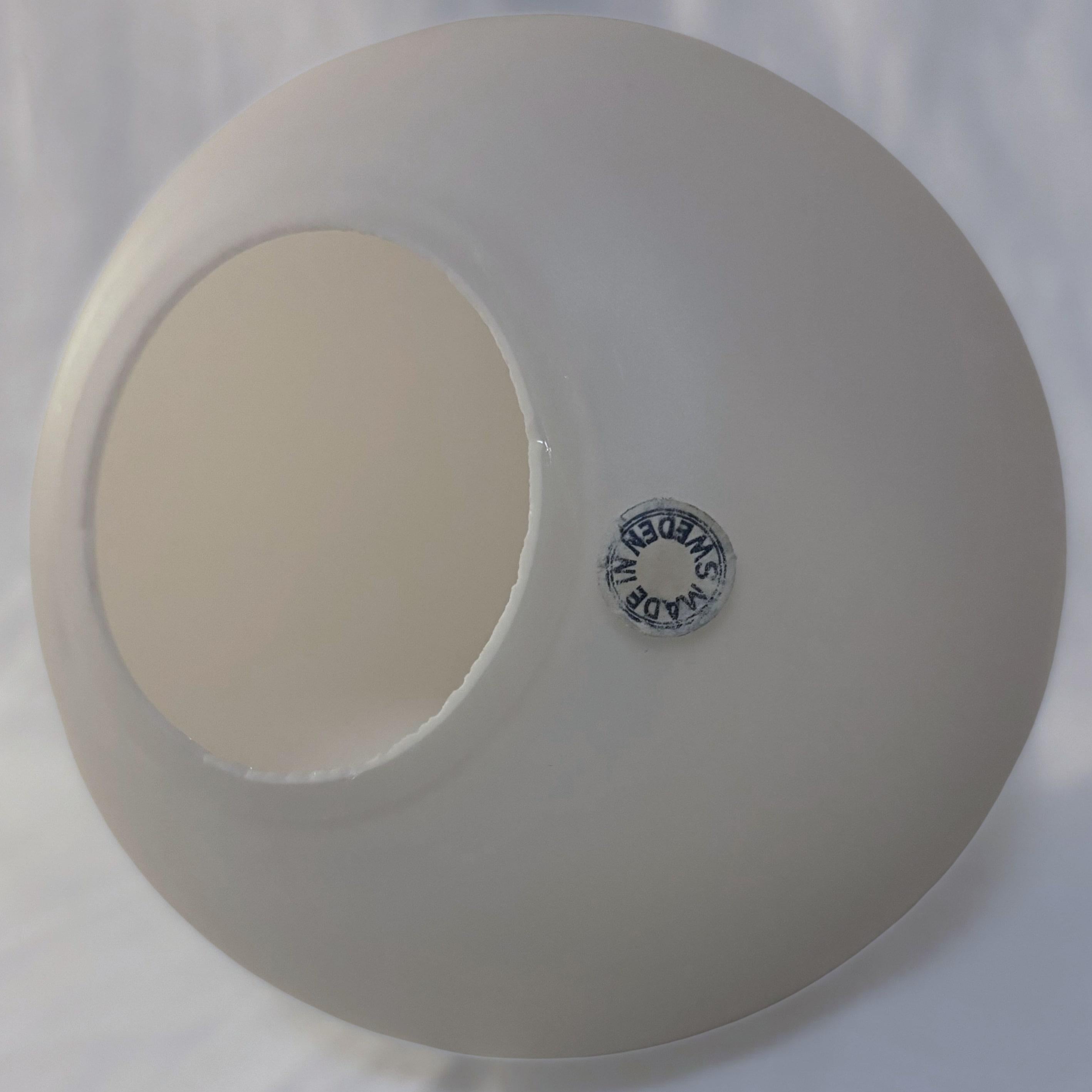 Lampe de table de l'ère spatiale B225 de Hans-Agne Jakobsson, métal et verre, Suède, années 1960 en vente 4