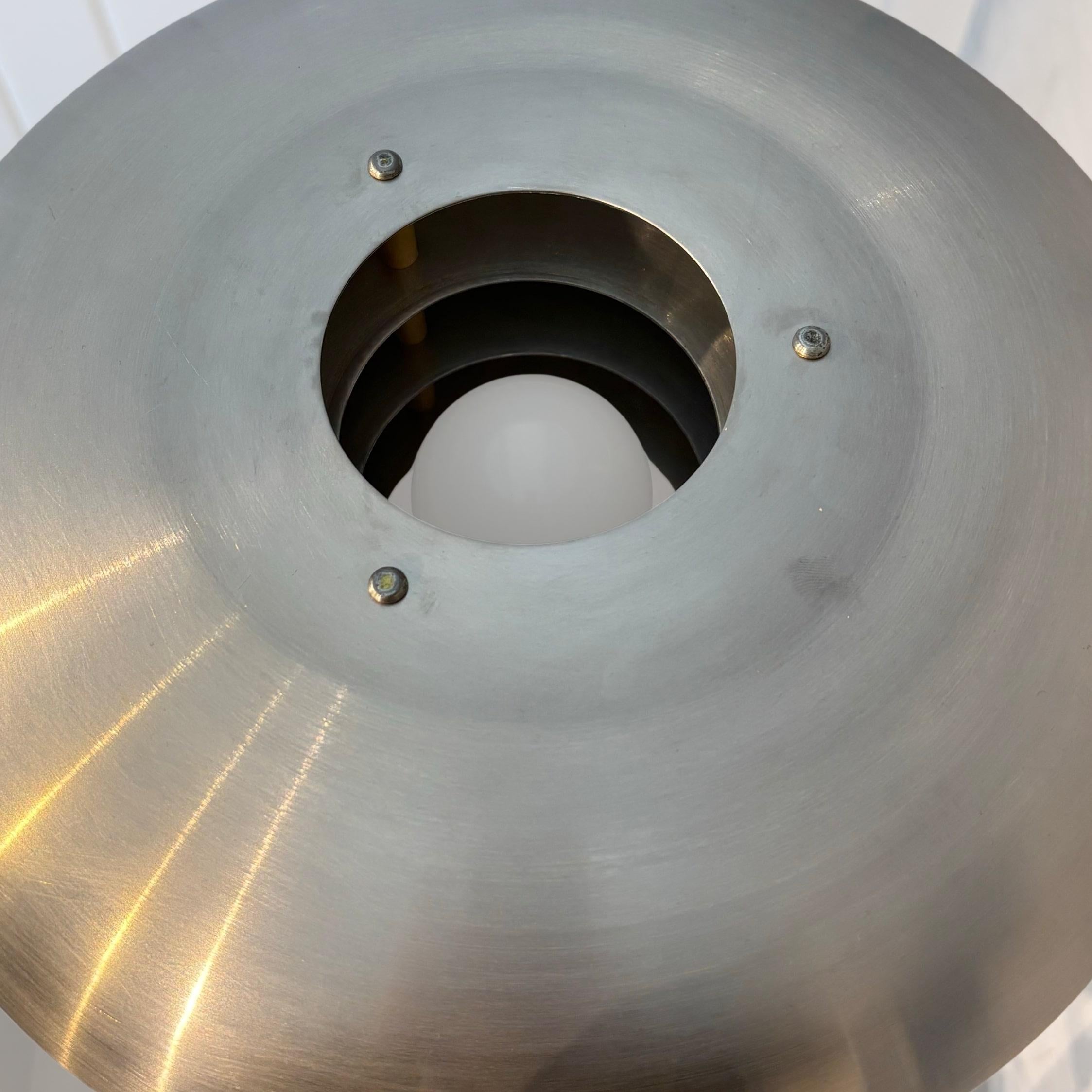 Lampe de table de l'ère spatiale BN-26 de Hans-Agne Jakobsson, en aluminium, Suède, années 1960 en vente 4