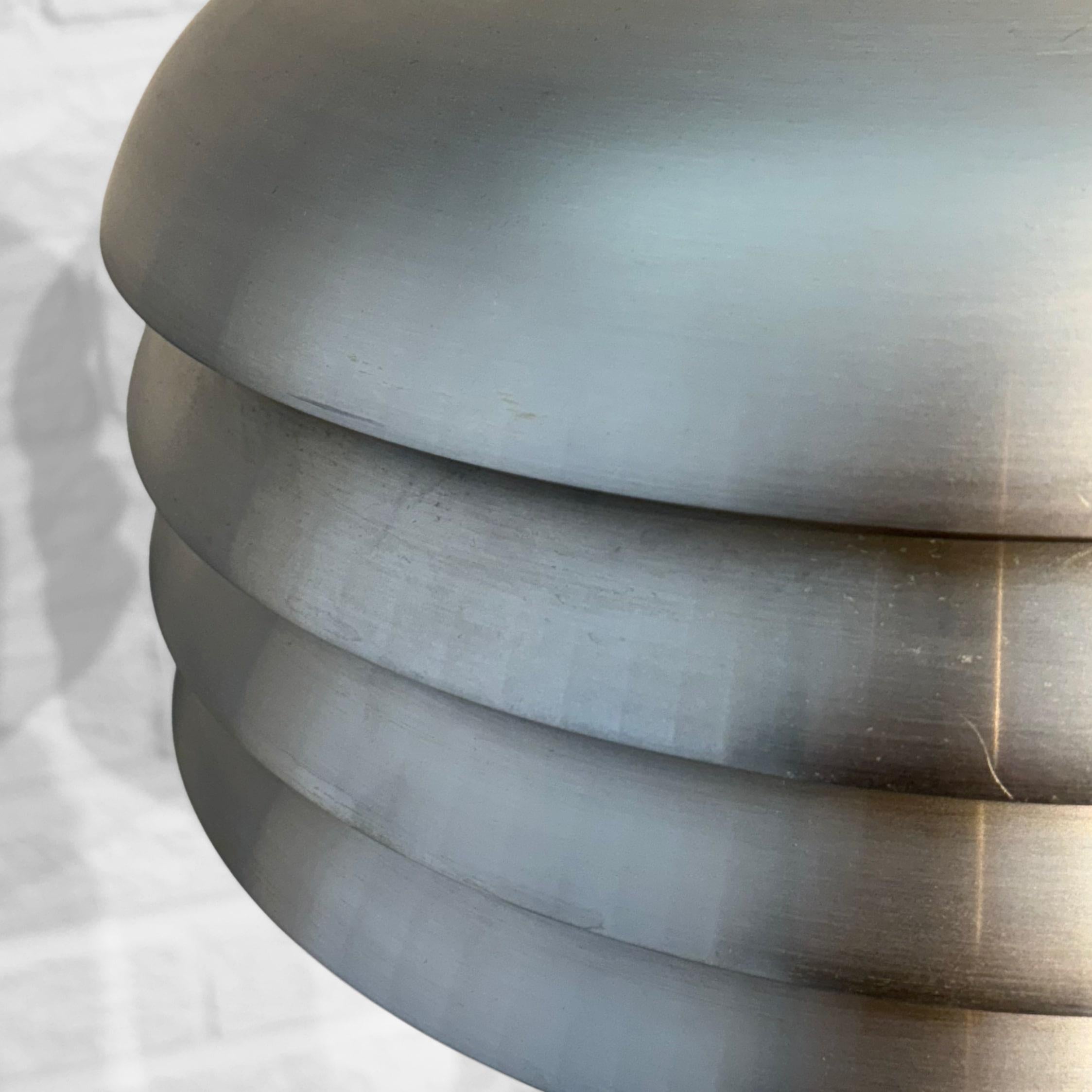 Lampe de table de l'ère spatiale BN-26 de Hans-Agne Jakobsson, en aluminium, Suède, années 1960 en vente 5