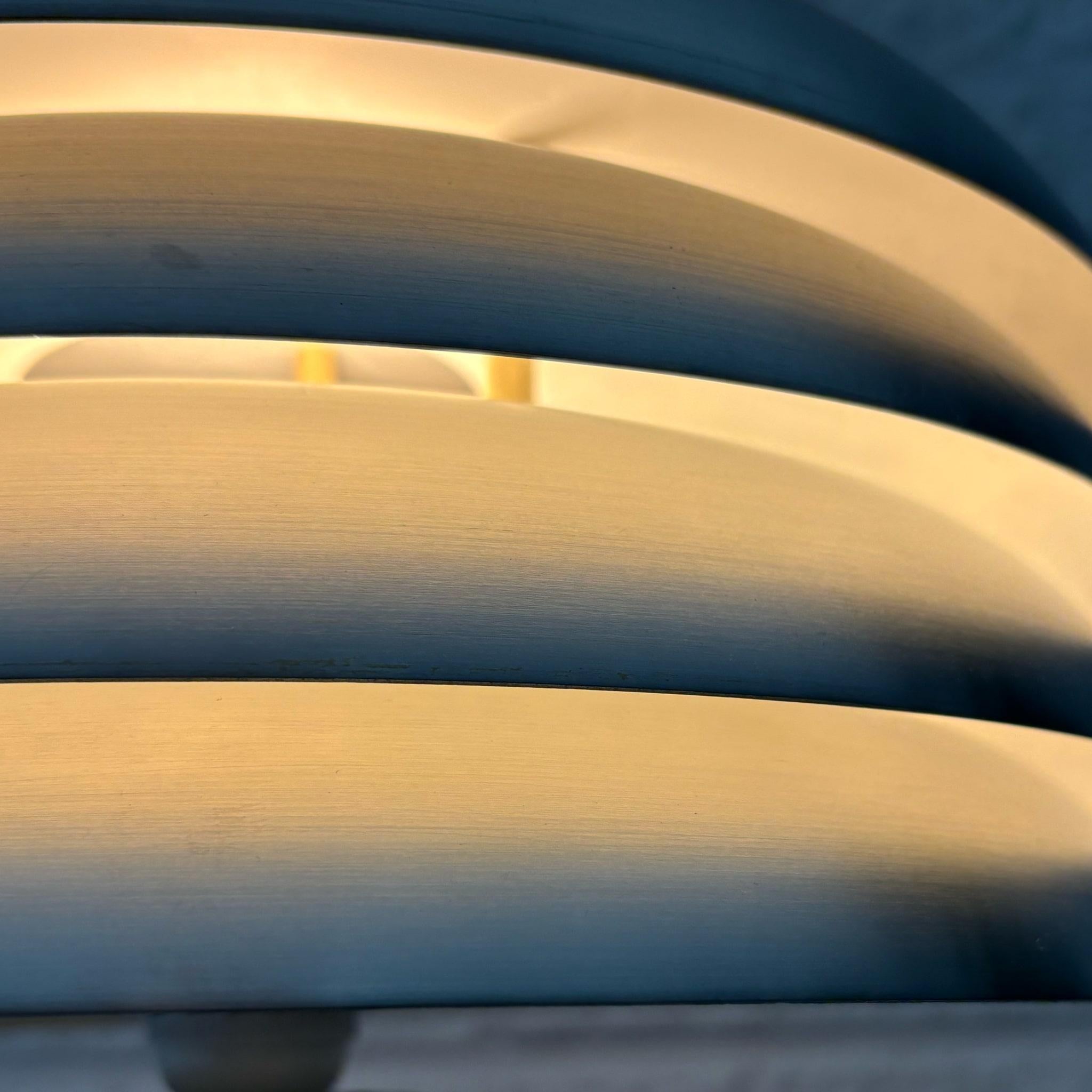 Lampe de table de l'ère spatiale BN-26 de Hans-Agne Jakobsson, en aluminium, Suède, années 1960 en vente 6