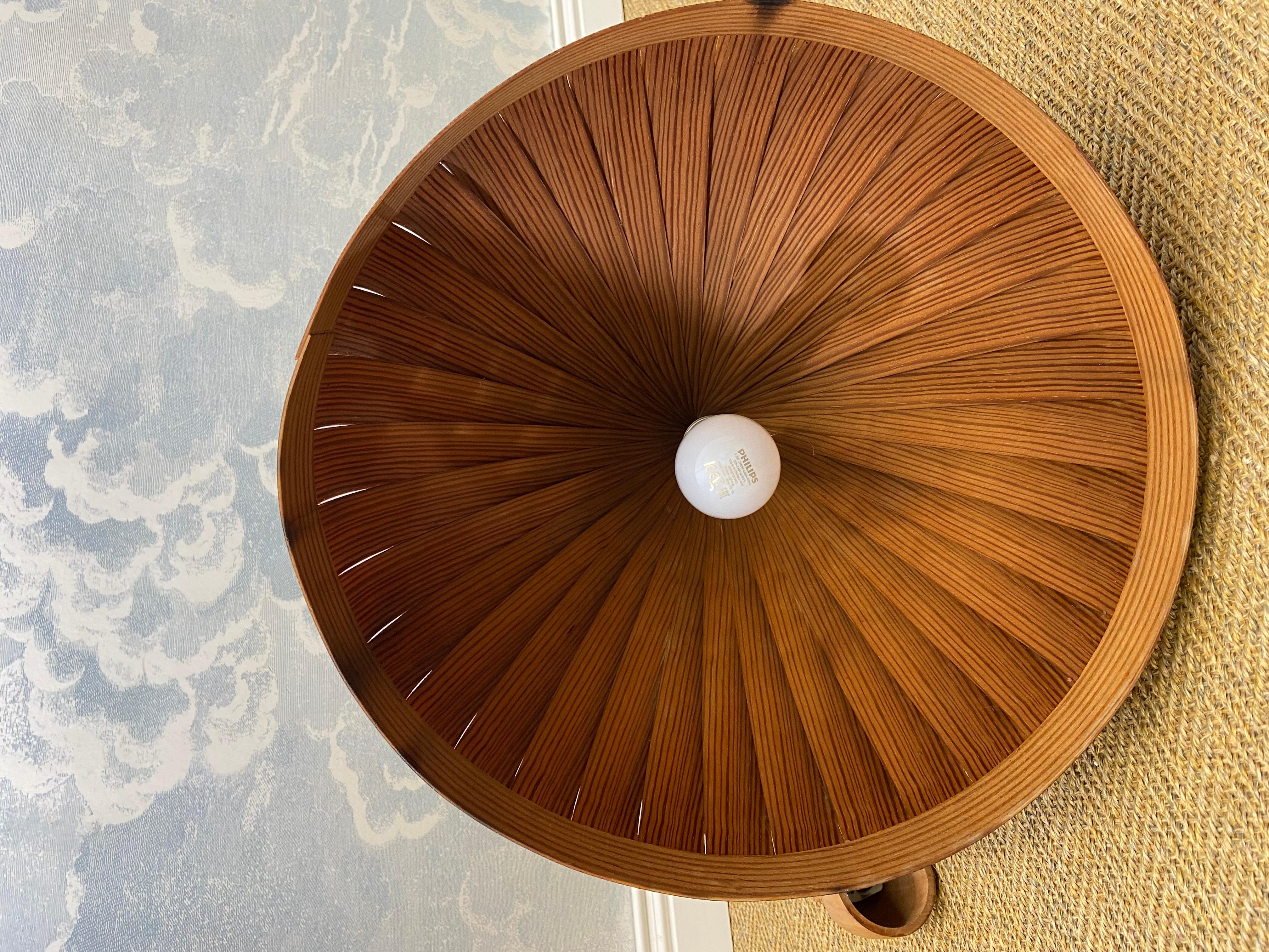 Lampada a sospensione a spirale di Hans-Agne Jakobsson, Svezia, anni '60 in vendita 1