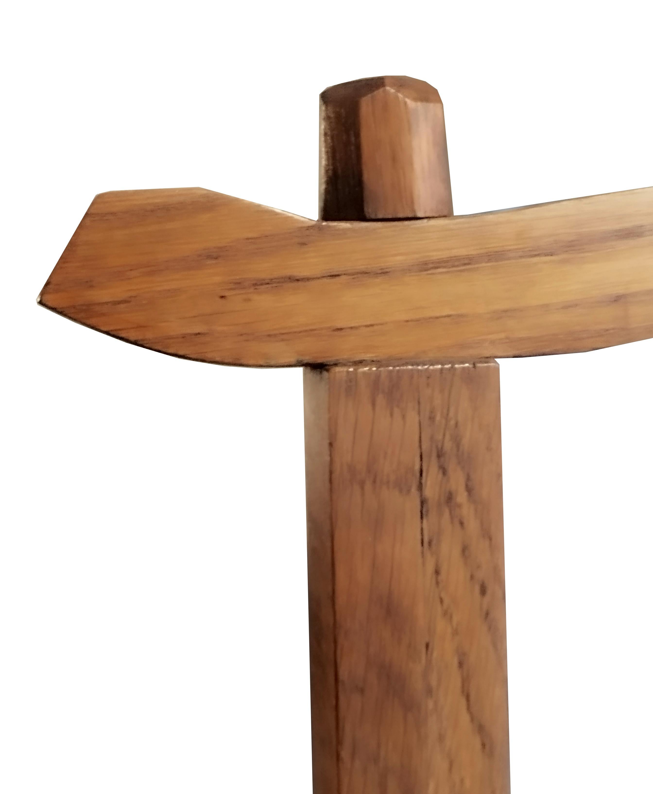Lampadaire en bois de style Hans-Agne Jakobsson, Suède, 1970 Bon état - En vente à Naples, IT