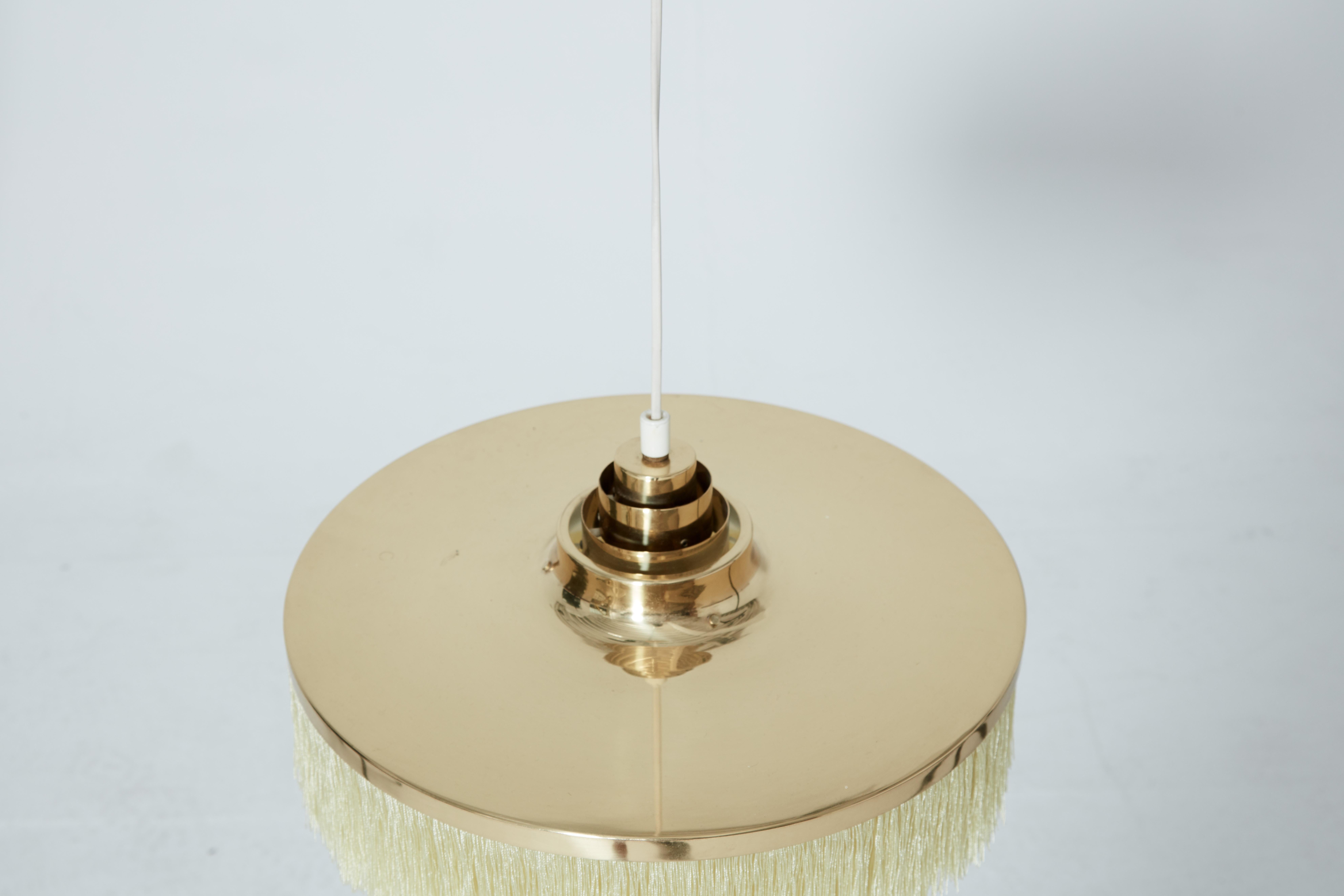 Hans Agne Jakobsson T-603 Fringe Ceiling / Pendant Lamp, Sweden, 1960s In Excellent Condition In London, GB