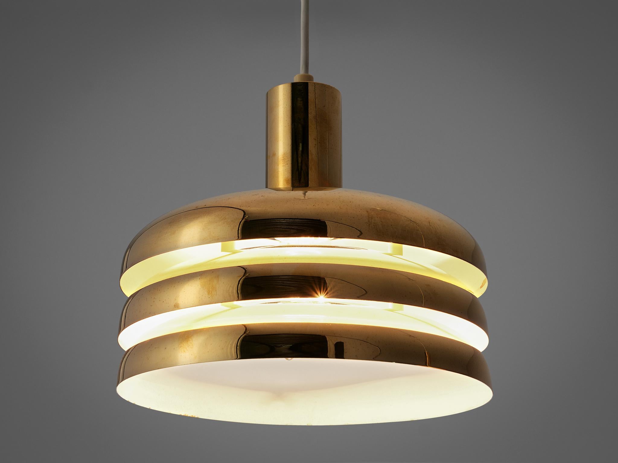 Hans-Agne Jakobsson 'T-724M' Pendants in Brass 1