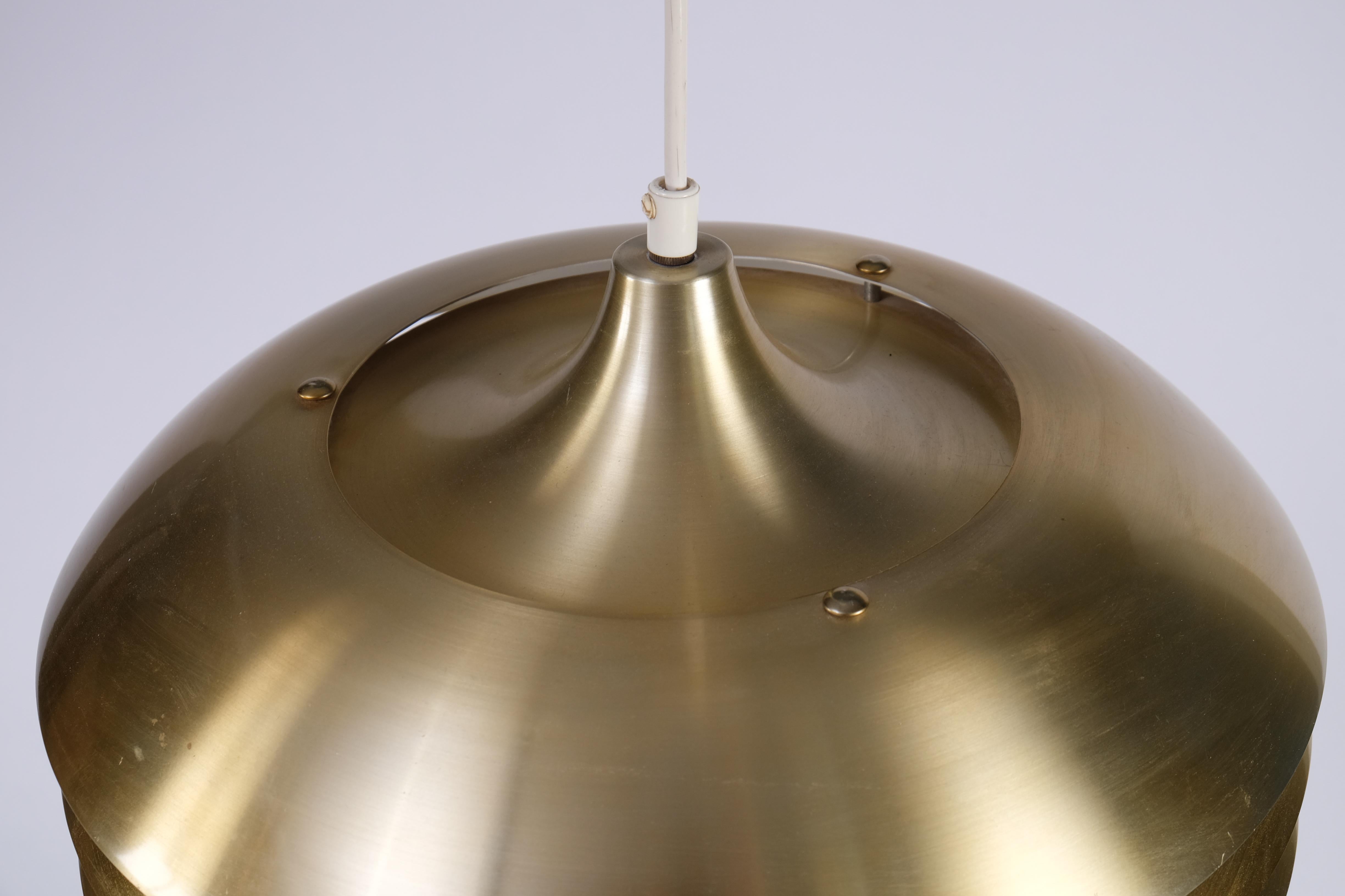 Aluminum Hans-Agne Jakobsson T-742 Pendant, 1970s For Sale