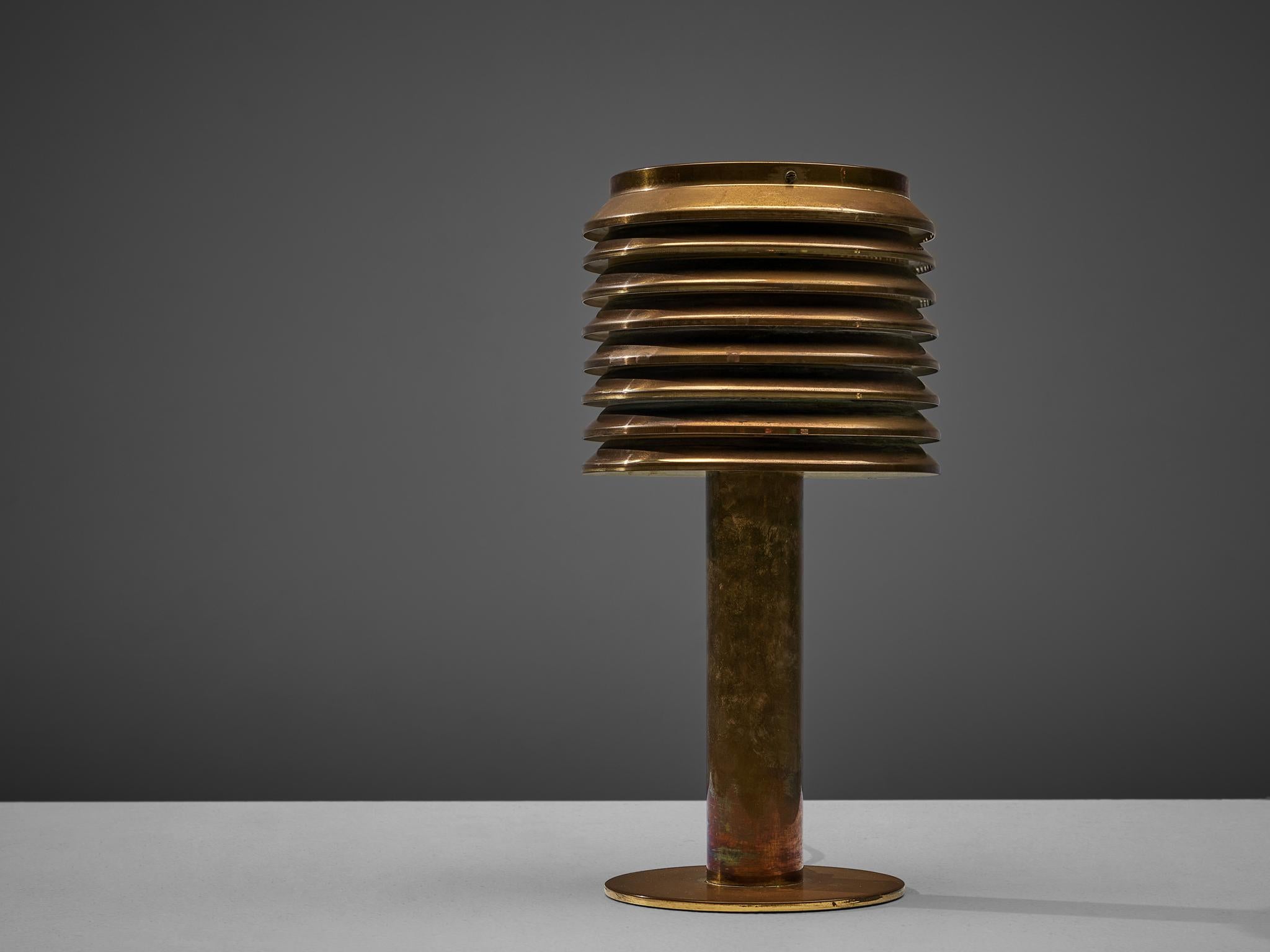 Hans-Agne Jakobsson Table Lamp in Brass 5