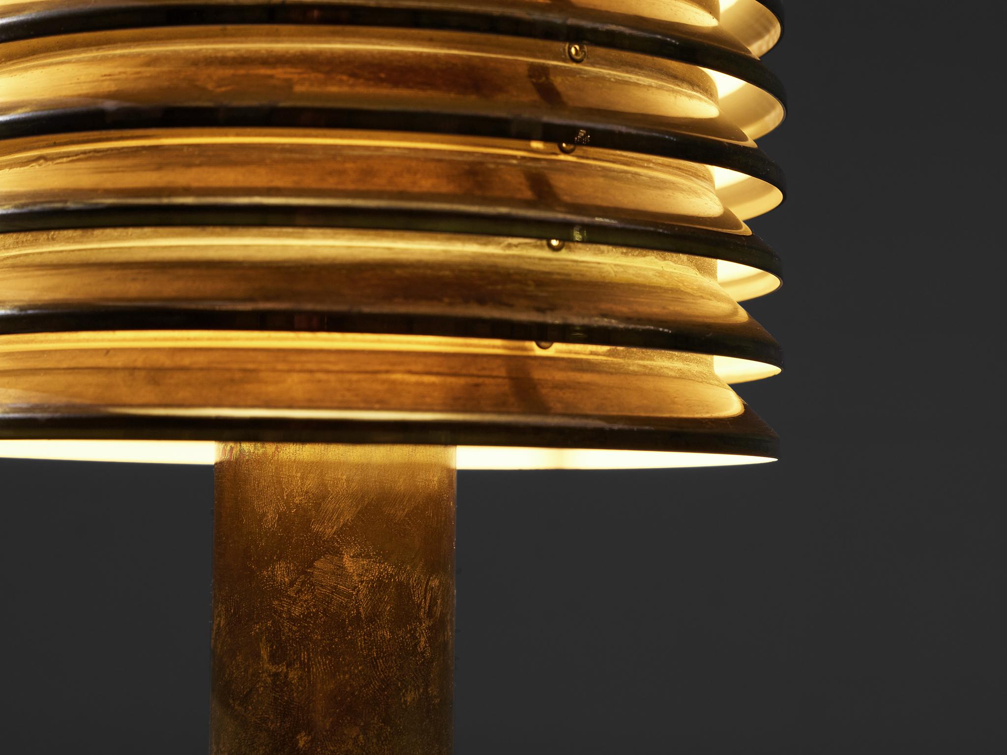 Swedish Hans-Agne Jakobsson Table Lamp in Brass